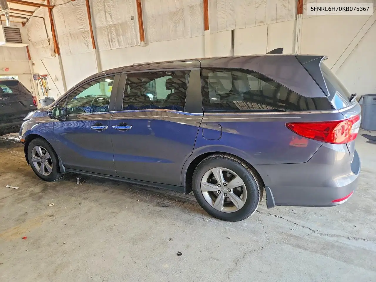 2019 Honda Odyssey Exl VIN: 5FNRL6H70KB075367 Lot: 58231676