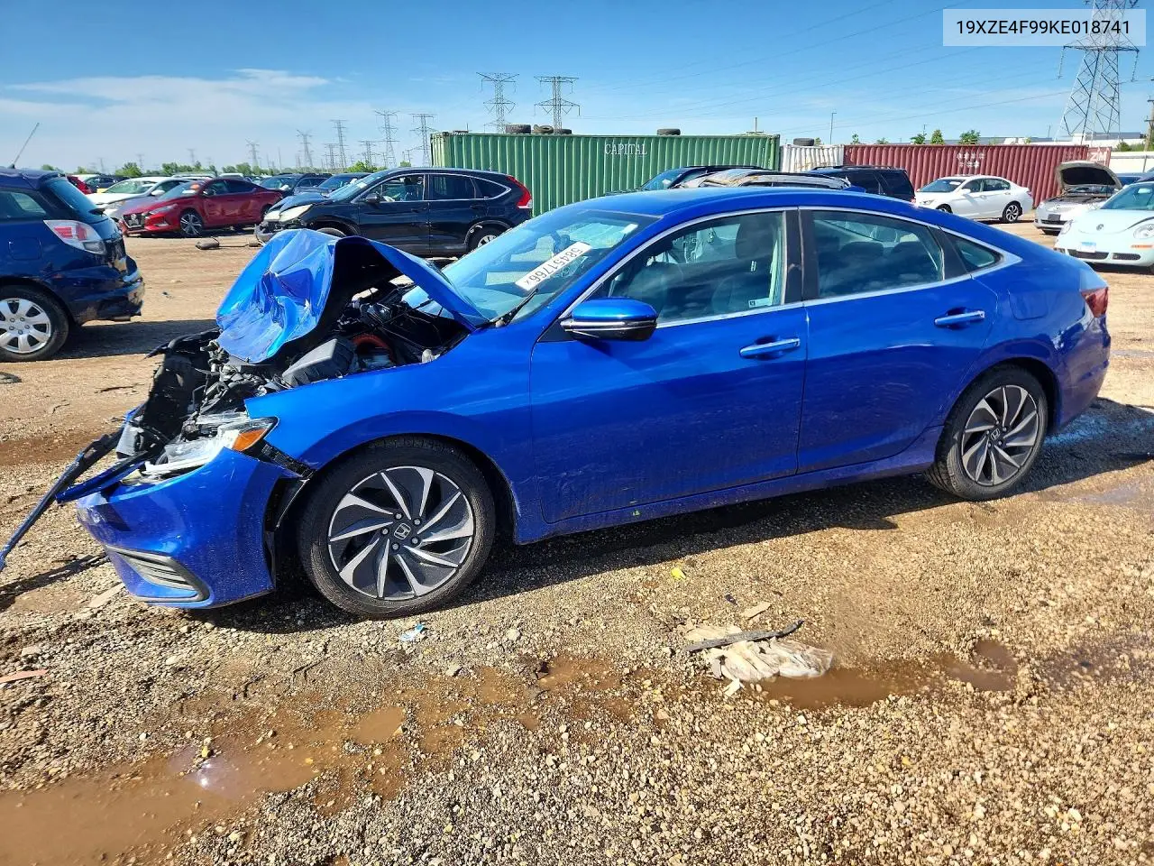 2019 Honda Insight Touring VIN: 19XZE4F99KE018741 Lot: 58451766