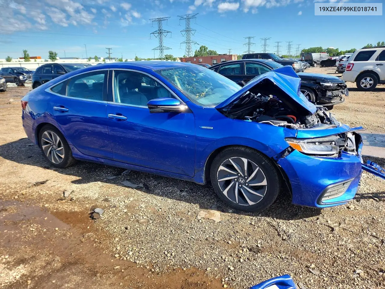 2019 Honda Insight Touring VIN: 19XZE4F99KE018741 Lot: 58451766