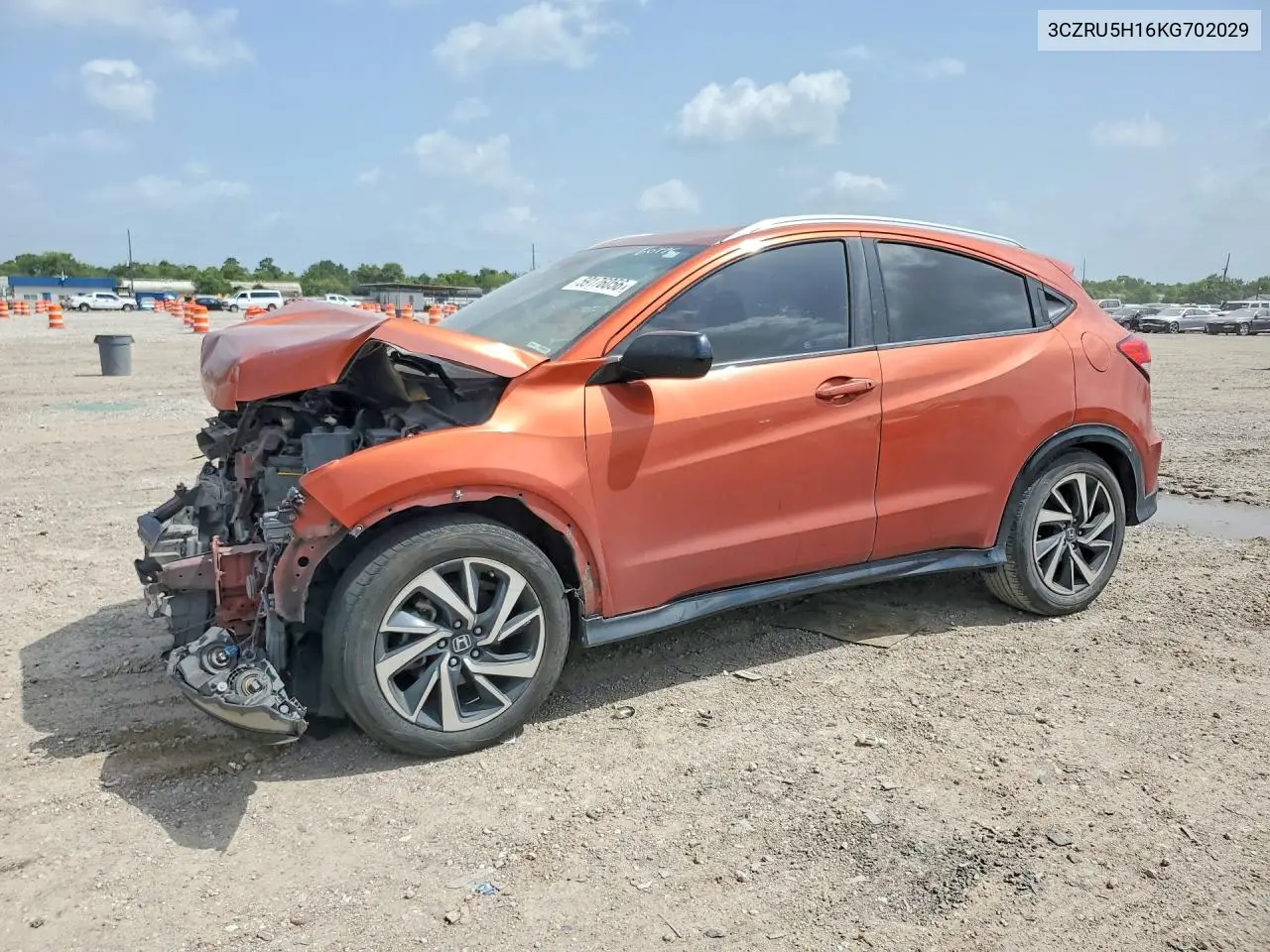 2019 Honda Hr-V Sport VIN: 3CZRU5H16KG702029 Lot: 59176056