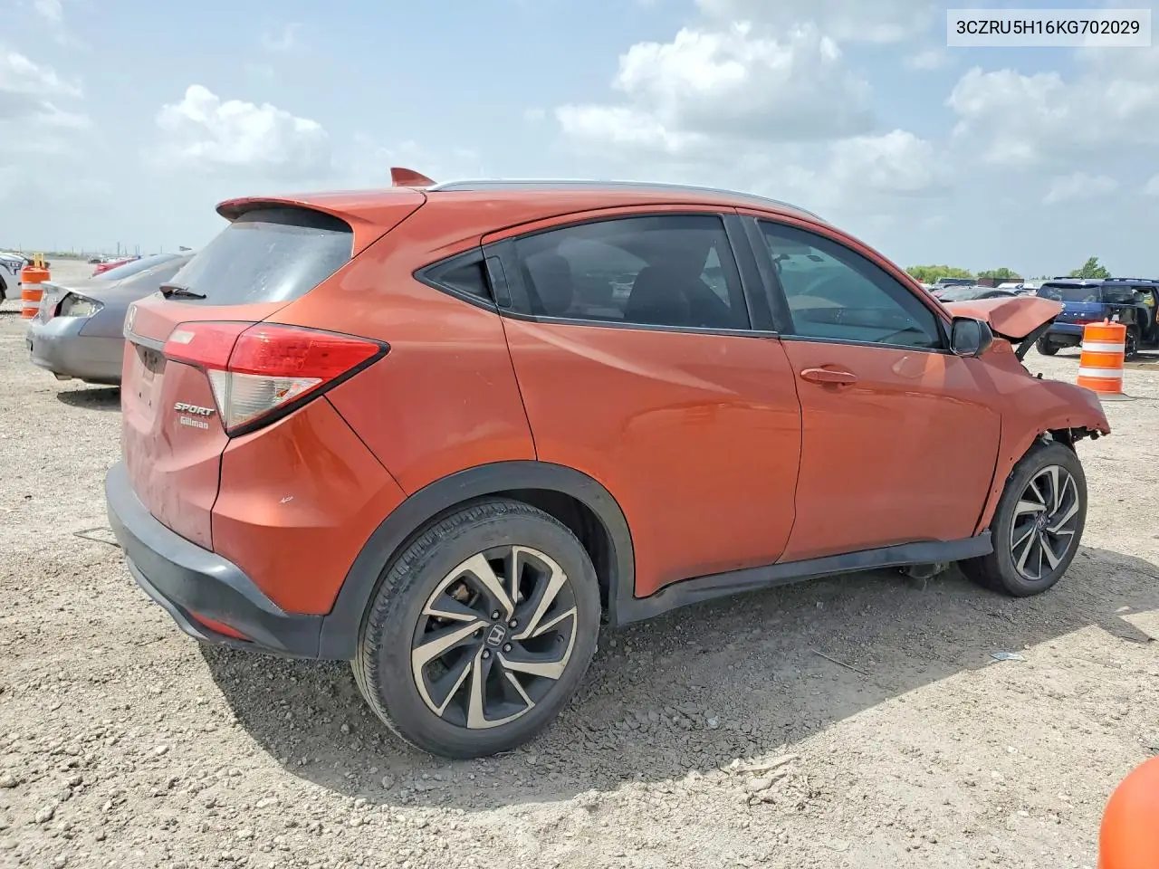 2019 Honda Hr-V Sport VIN: 3CZRU5H16KG702029 Lot: 59176056
