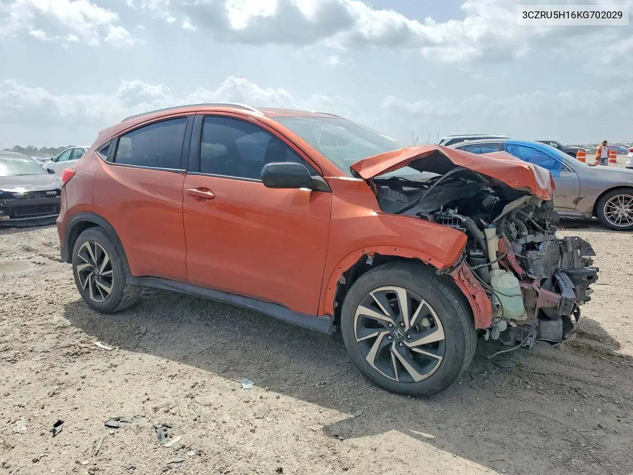 2019 Honda Hr-V Sport VIN: 3CZRU5H16KG702029 Lot: 59176056