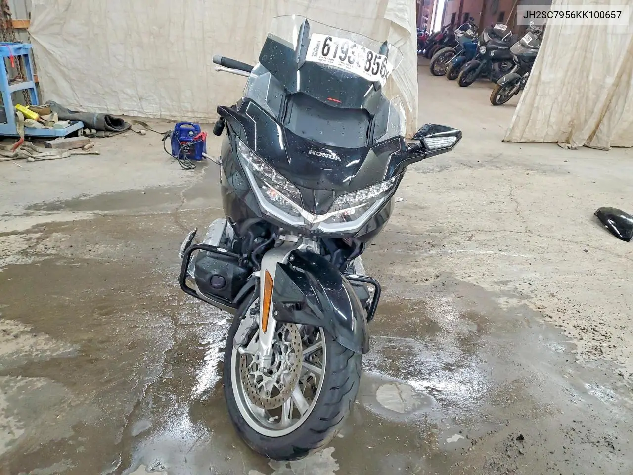 2019 Honda Gl1800 D VIN: JH2SC7956KK100657 Lot: 61936856