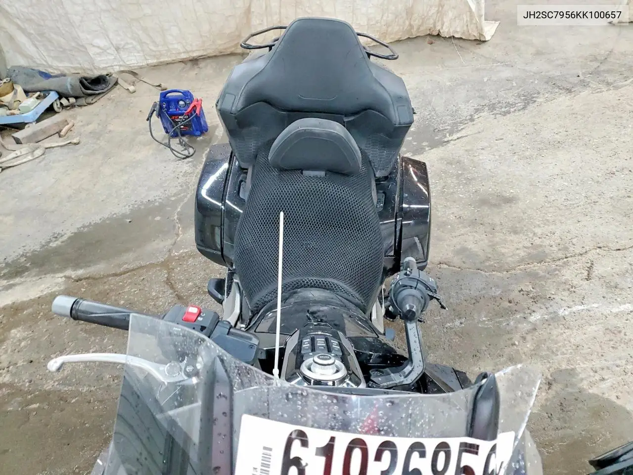 2019 Honda Gl1800 D VIN: JH2SC7956KK100657 Lot: 61936856