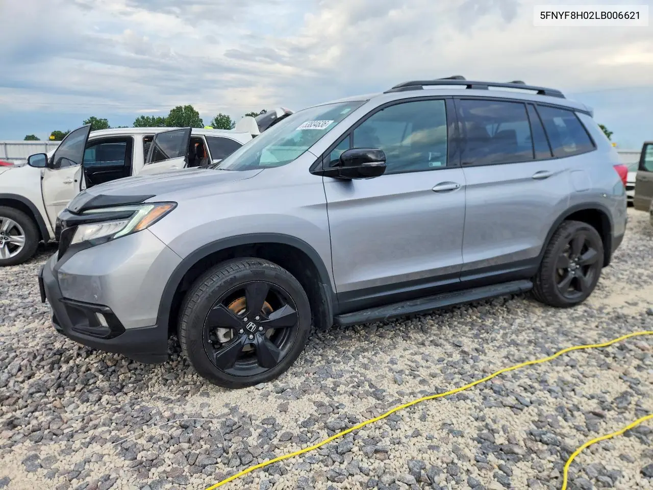 2020 Honda Passport Elite VIN: 5FNYF8H02LB006621 Lot: 53834636