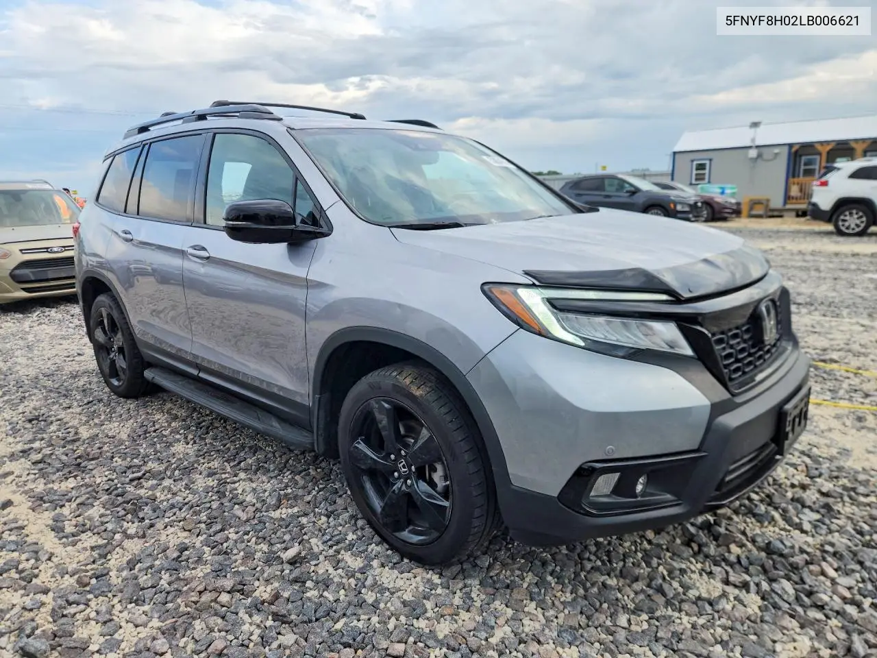 2020 Honda Passport Elite VIN: 5FNYF8H02LB006621 Lot: 53834636