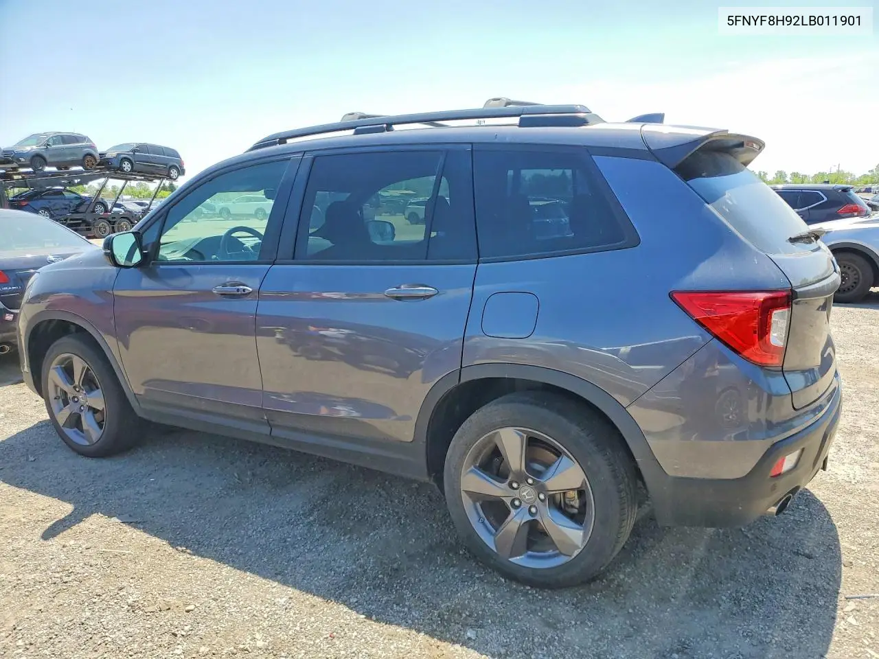 2020 Honda Passport Touring VIN: 5FNYF8H92LB011901 Lot: 54636066