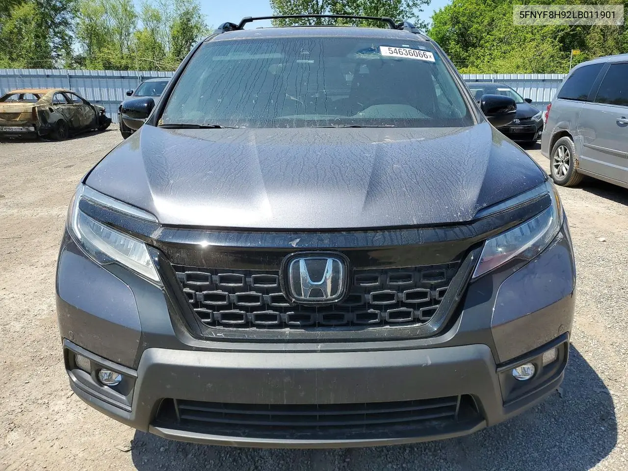 2020 Honda Passport Touring VIN: 5FNYF8H92LB011901 Lot: 54636066