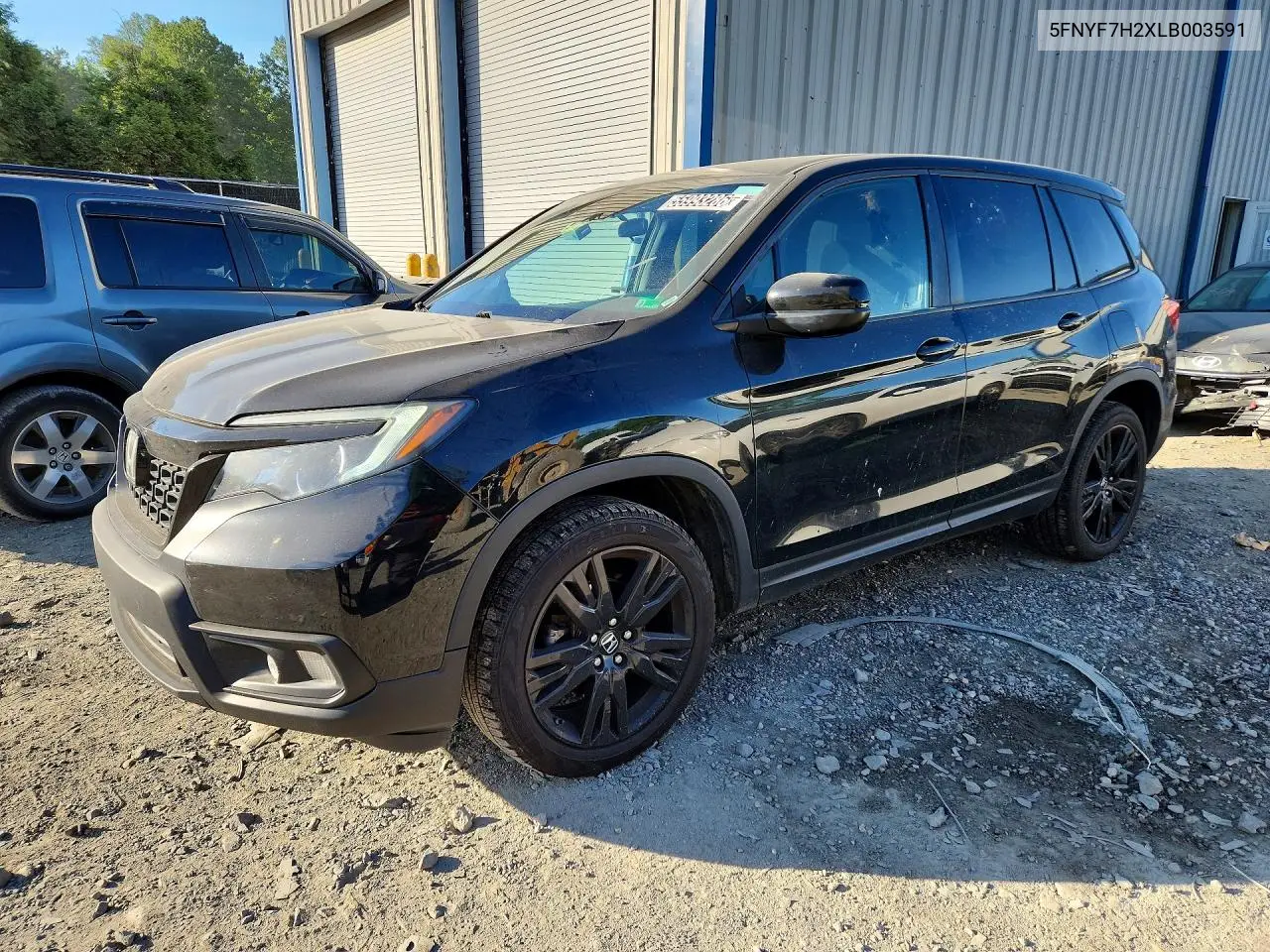 2020 Honda Passport Sport VIN: 5FNYF7H2XLB003591 Lot: 55993286