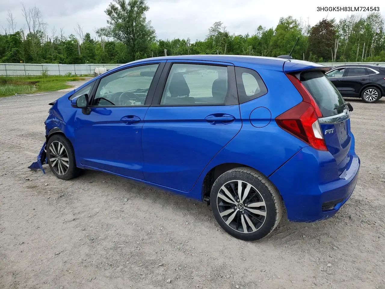 2020 Honda Fit Ex VIN: 3HGGK5H83LM724543 Lot: 56649346