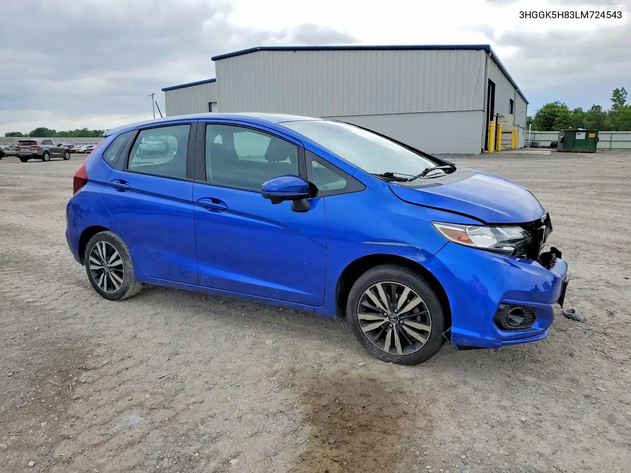 2020 Honda Fit Ex VIN: 3HGGK5H83LM724543 Lot: 56649346