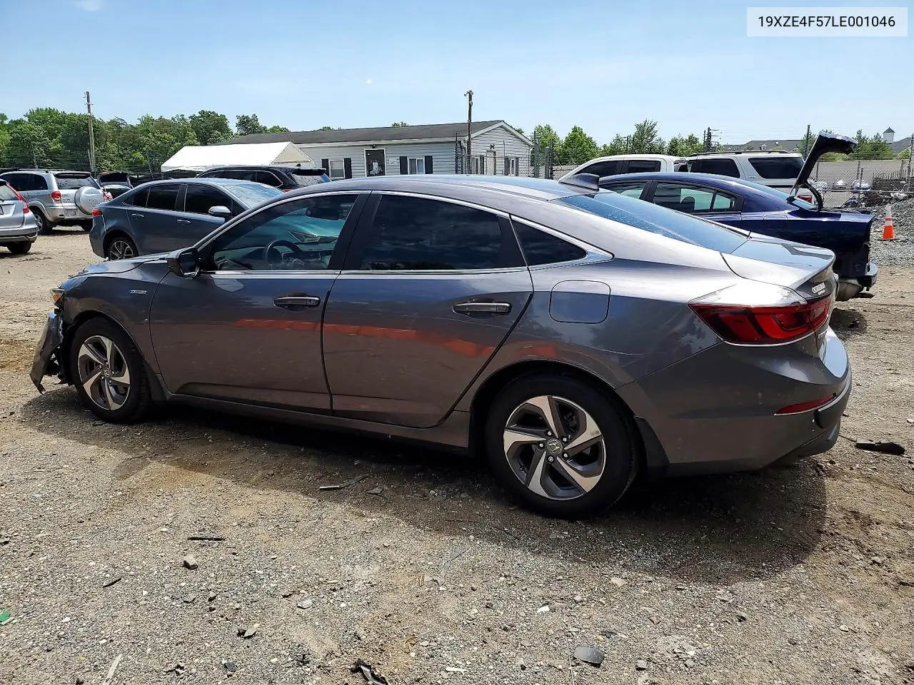 2020 Honda Insight VIN: 19XZE4F57LE001046 Lot: 57216656