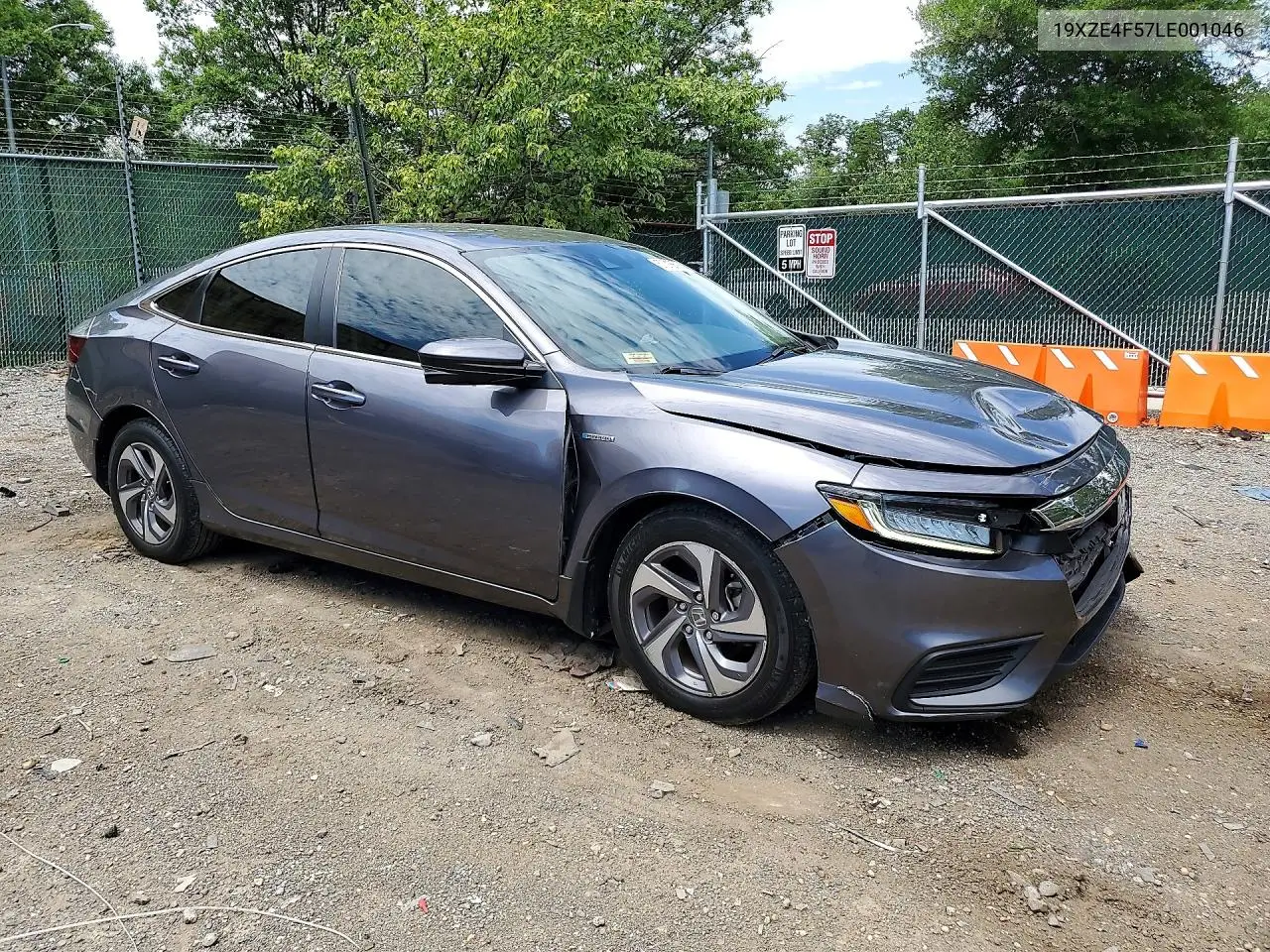 2020 Honda Insight VIN: 19XZE4F57LE001046 Lot: 57216656