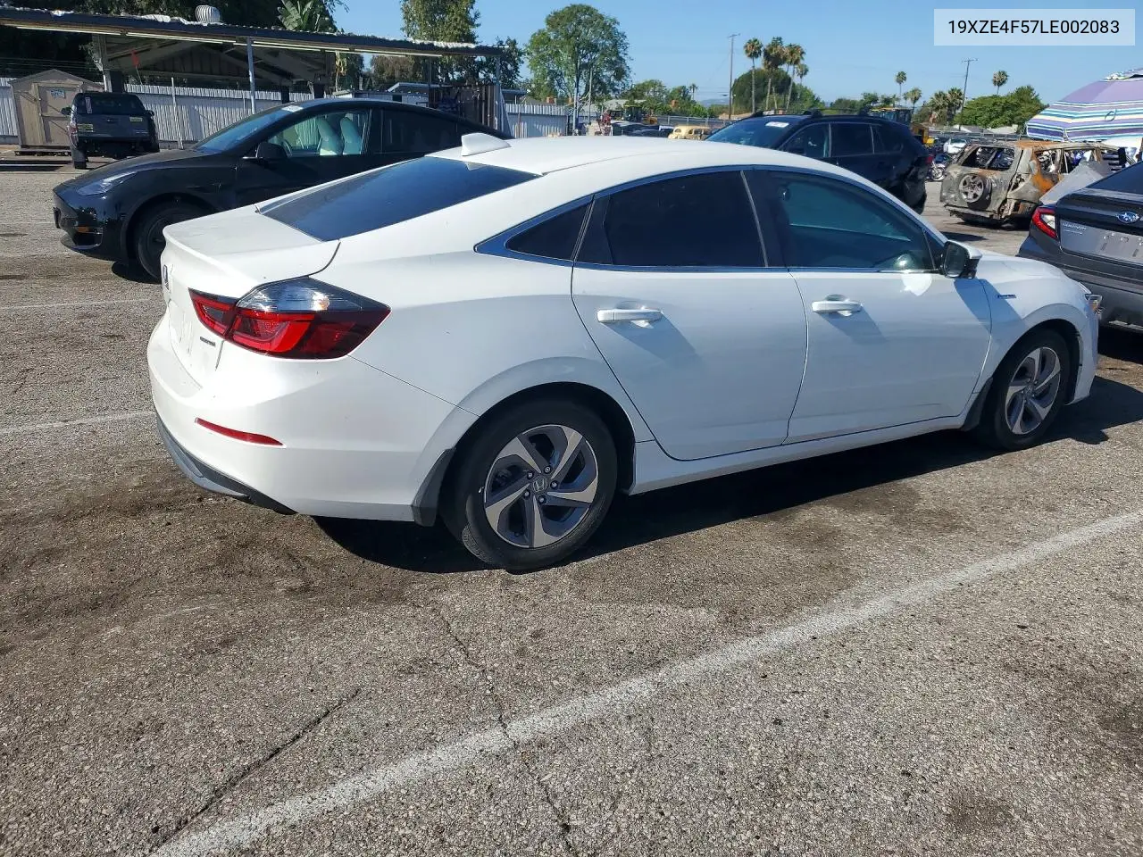 2020 Honda Insight Ex VIN: 19XZE4F57LE002083 Lot: 57424116