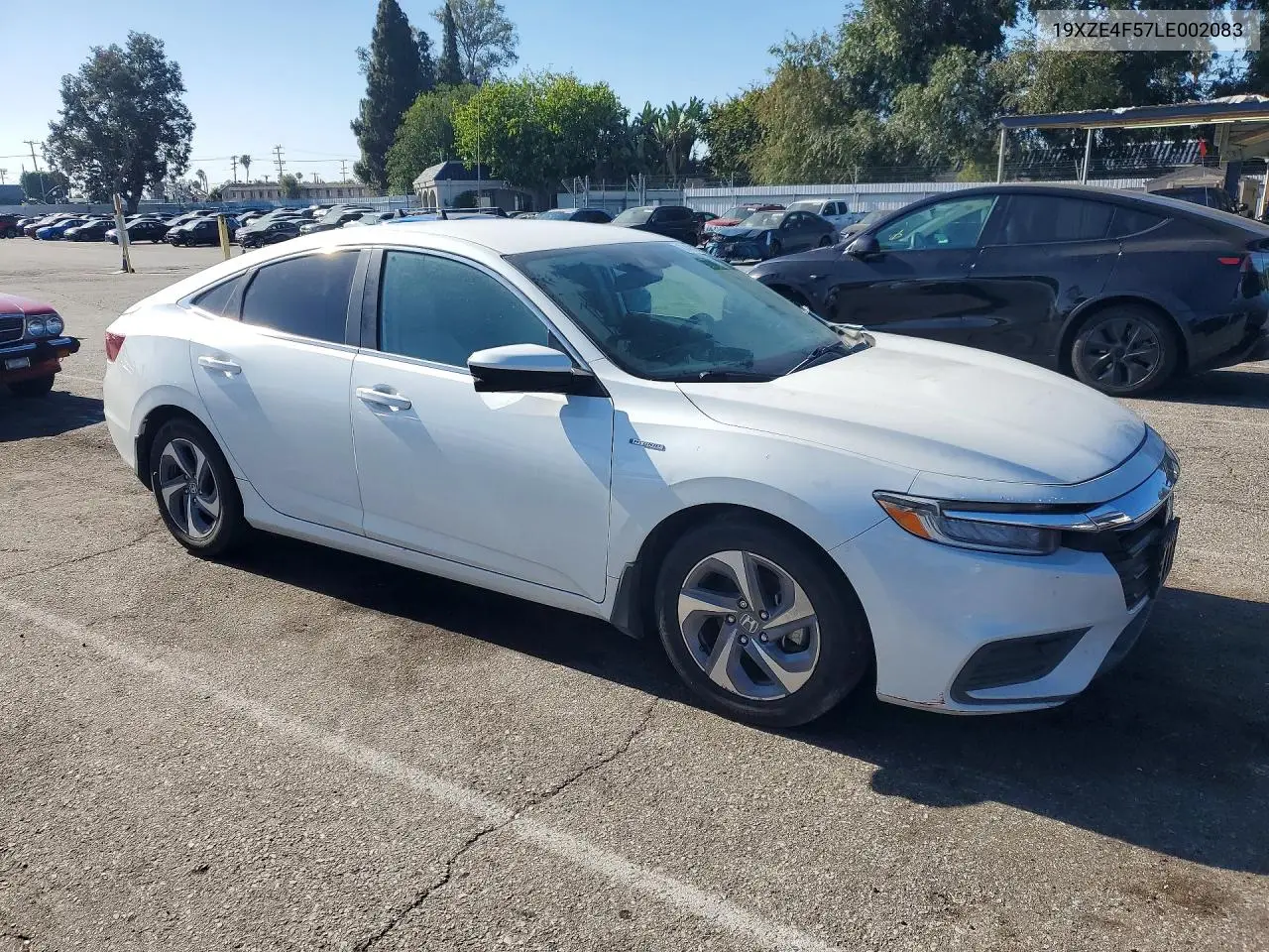2020 Honda Insight Ex VIN: 19XZE4F57LE002083 Lot: 57424116