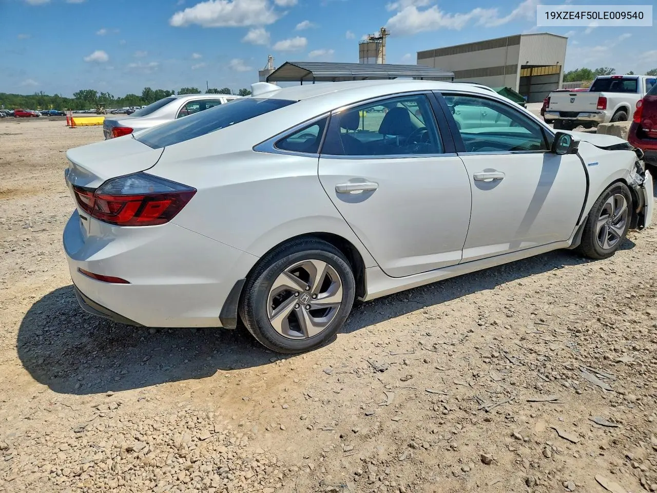 2020 Honda Insight Ex VIN: 19XZE4F50LE009540 Lot: 57826086