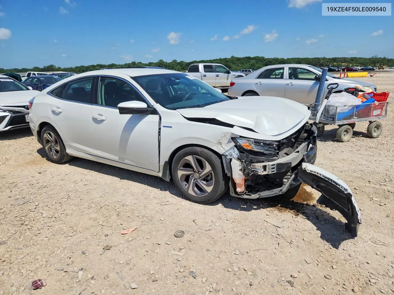 2020 Honda Insight Ex VIN: 19XZE4F50LE009540 Lot: 57826086