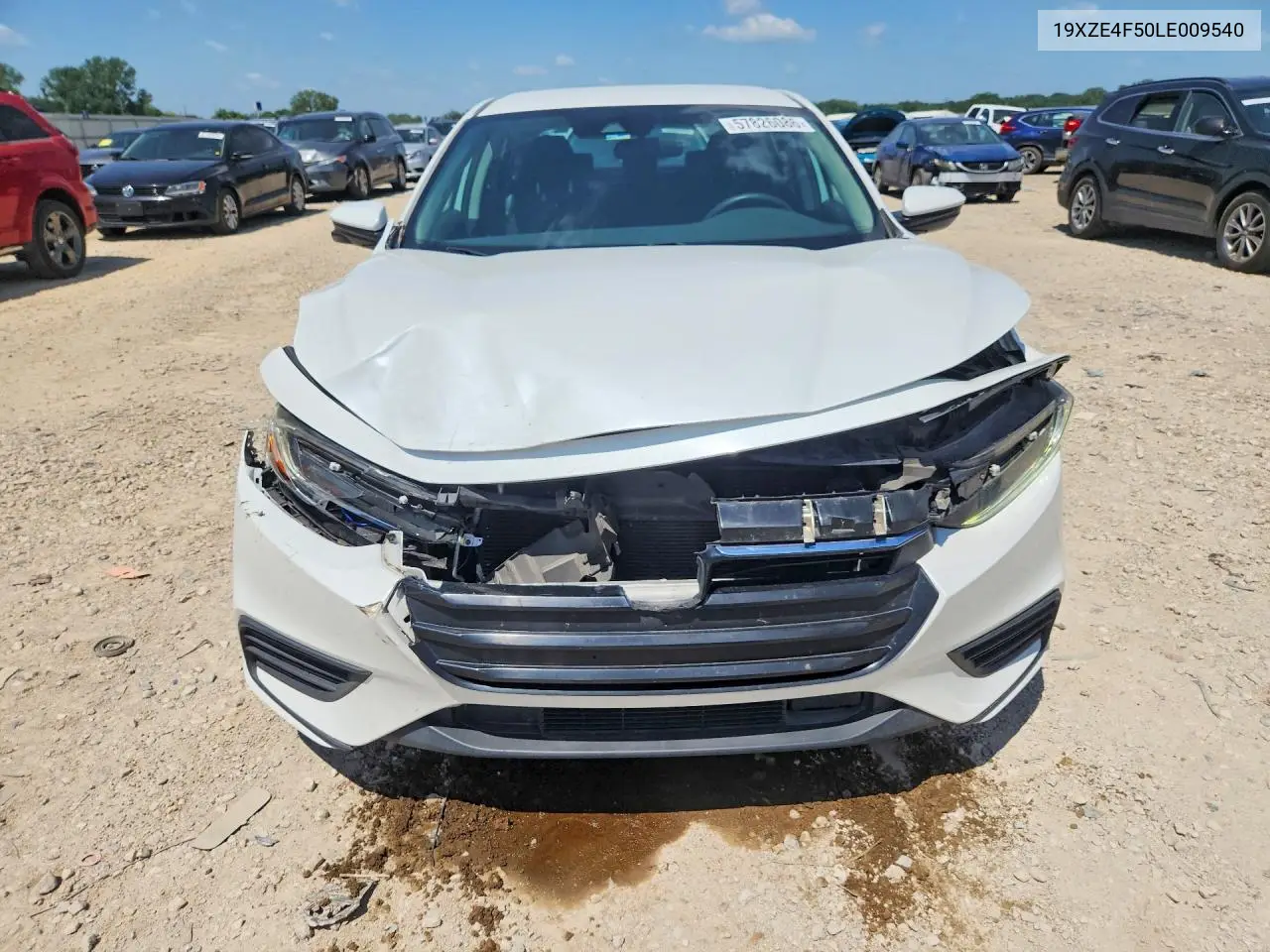 2020 Honda Insight Ex VIN: 19XZE4F50LE009540 Lot: 57826086