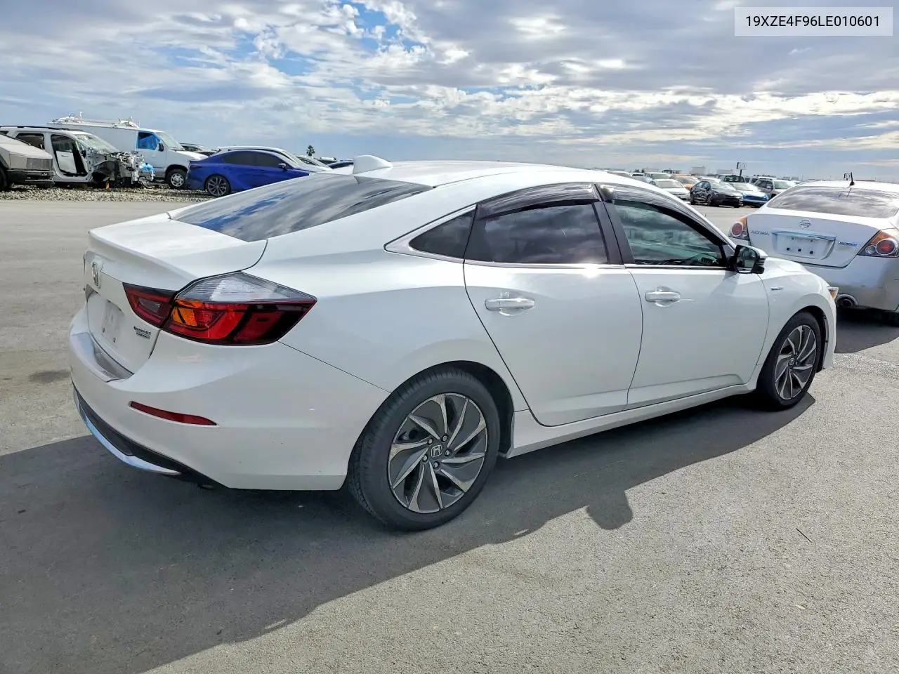 2020 Honda Insight Touring VIN: 19XZE4F96LE010601 Lot: 58472546