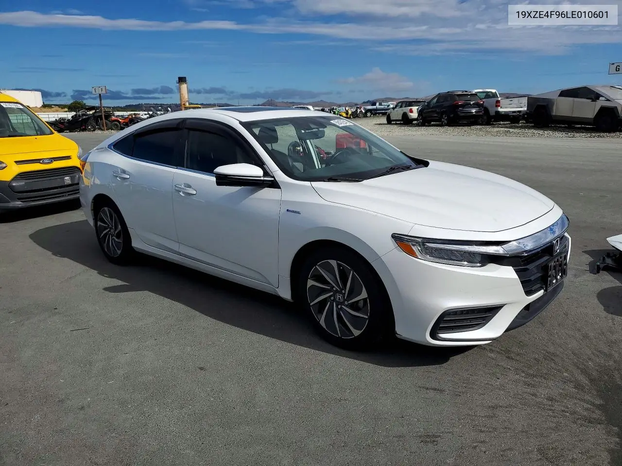 2020 Honda Insight Touring VIN: 19XZE4F96LE010601 Lot: 58472546