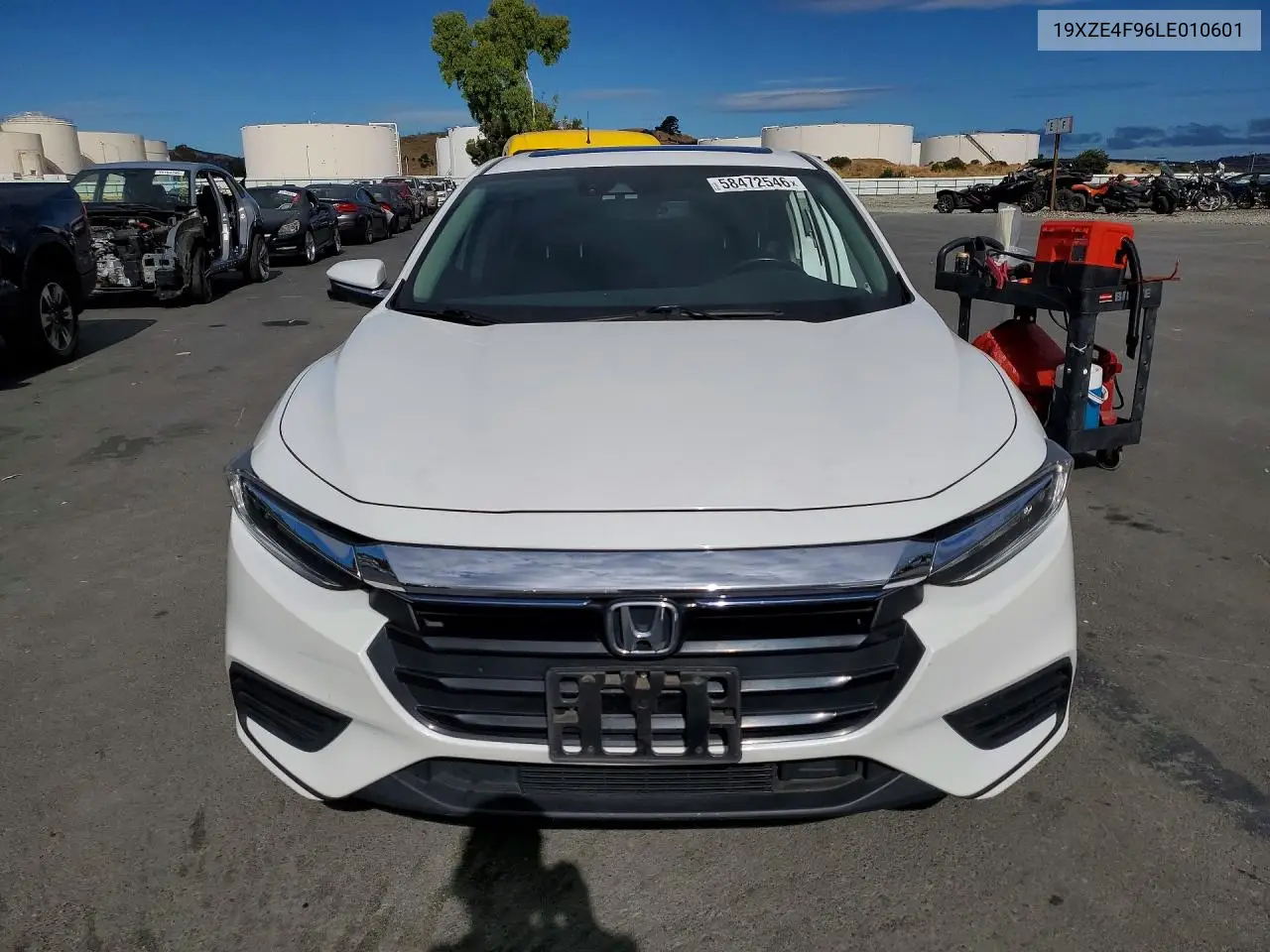 2020 Honda Insight Touring VIN: 19XZE4F96LE010601 Lot: 58472546