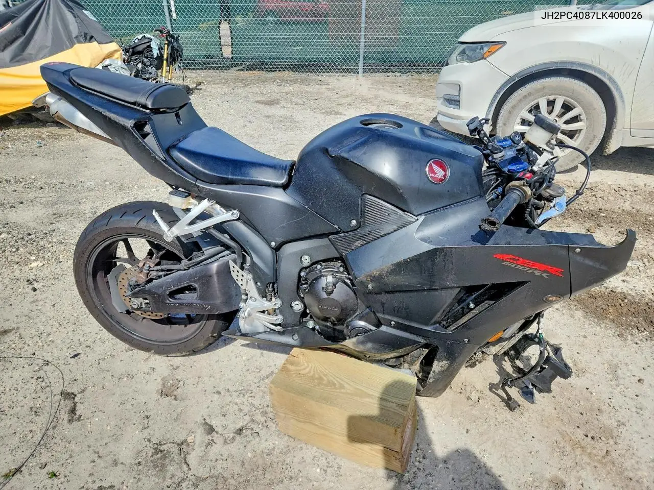 2020 Honda Cbr600 Ra VIN: JH2PC4087LK400026 Lot: 59876756