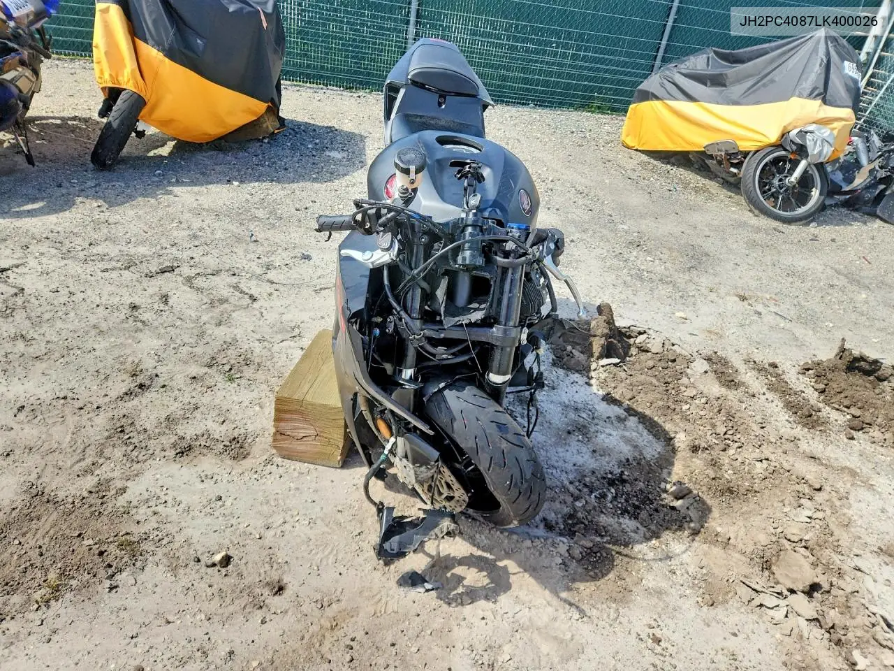 2020 Honda Cbr600 Ra VIN: JH2PC4087LK400026 Lot: 59876756