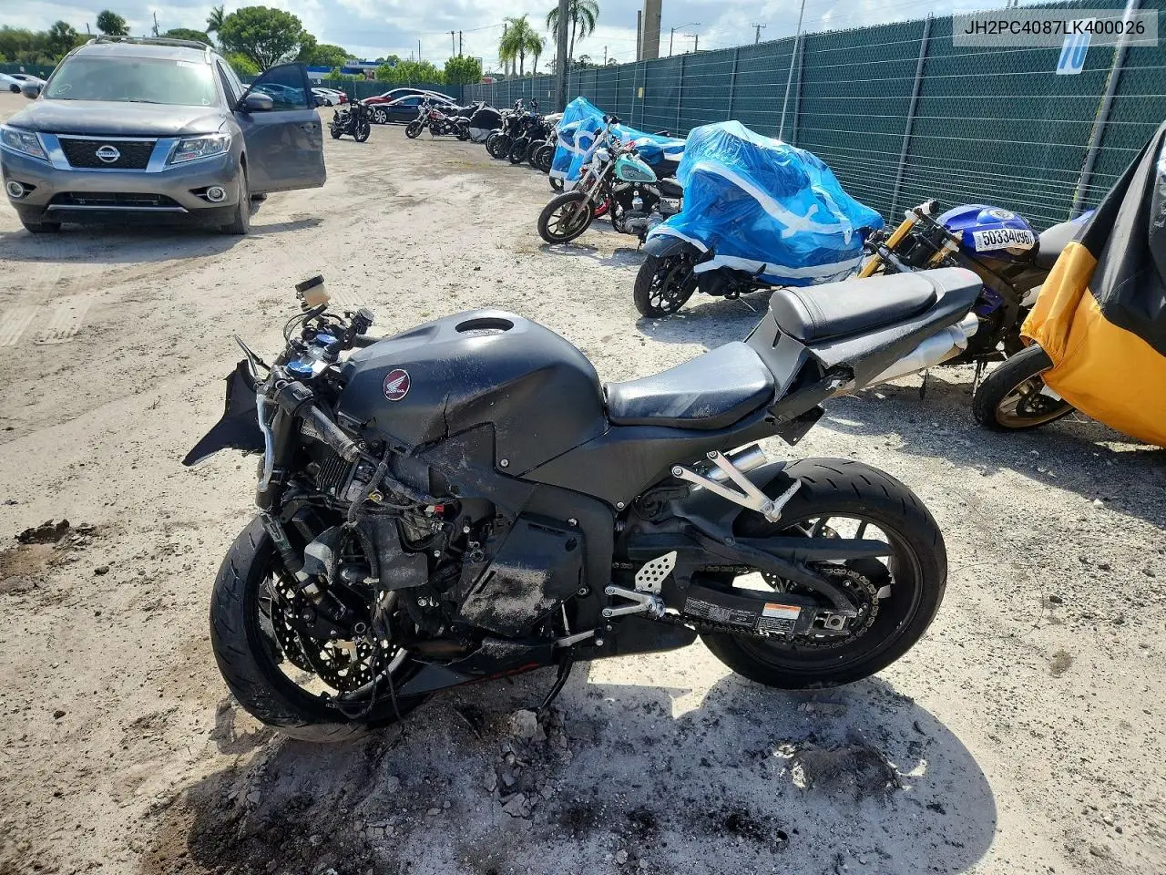 2020 Honda Cbr600 Ra VIN: JH2PC4087LK400026 Lot: 59876756