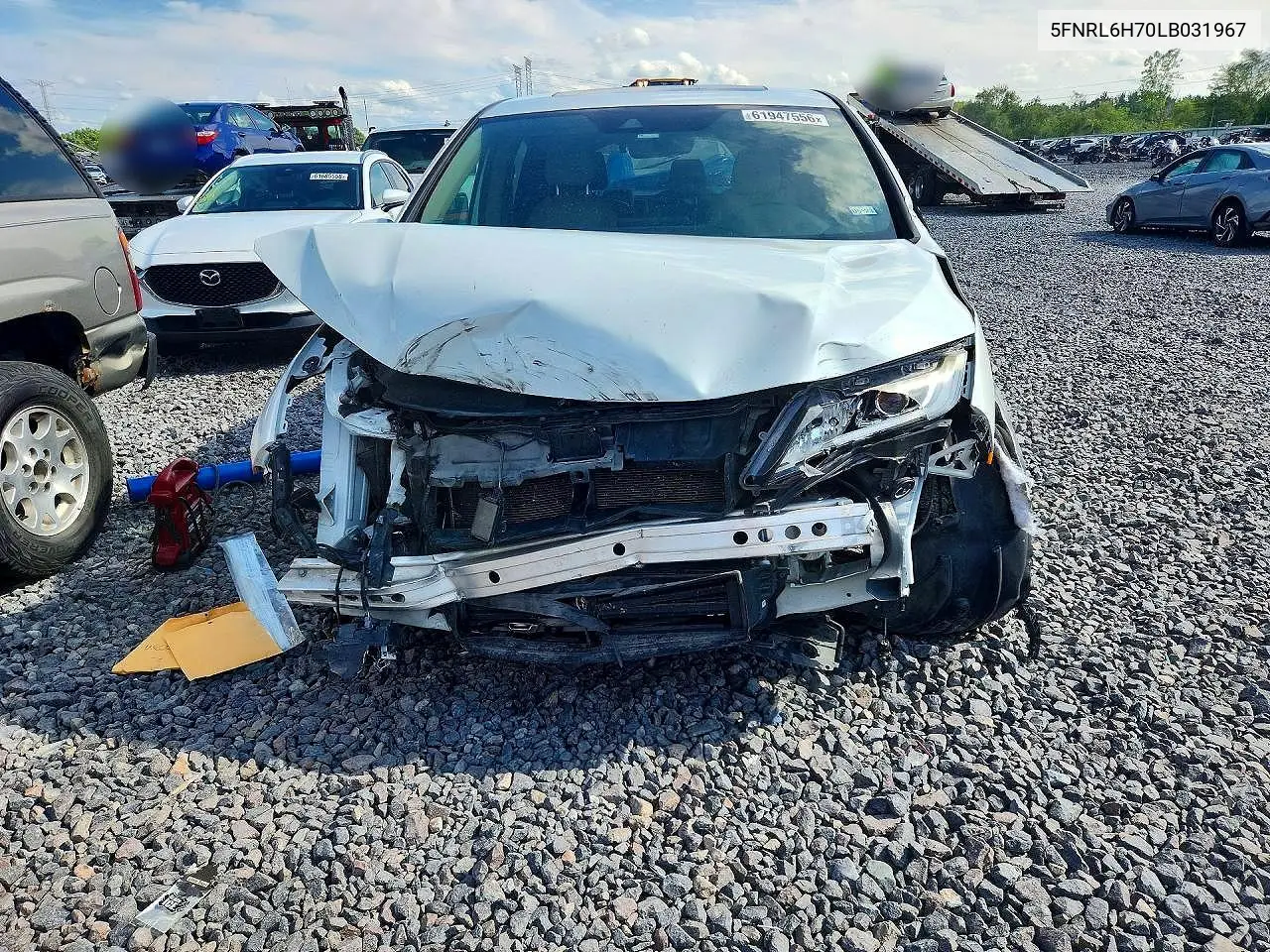5FNRL6H70LB031967 2020 Honda Odessey
