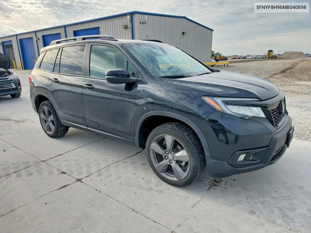 2021 Honda Passport Touring VIN: 5FNYF8H96MB040898 Lot: 51287086