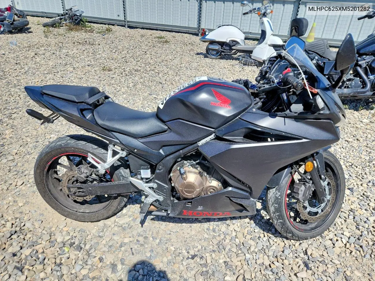2021 Honda Cbr500 Ra VIN: MLHPC625XM5201282 Lot: 52353746