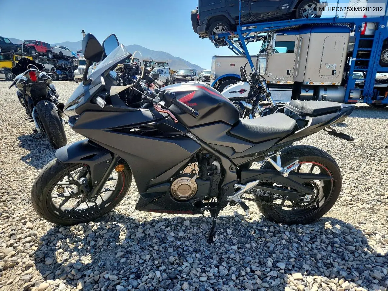 2021 Honda Cbr500 Ra VIN: MLHPC625XM5201282 Lot: 52353746