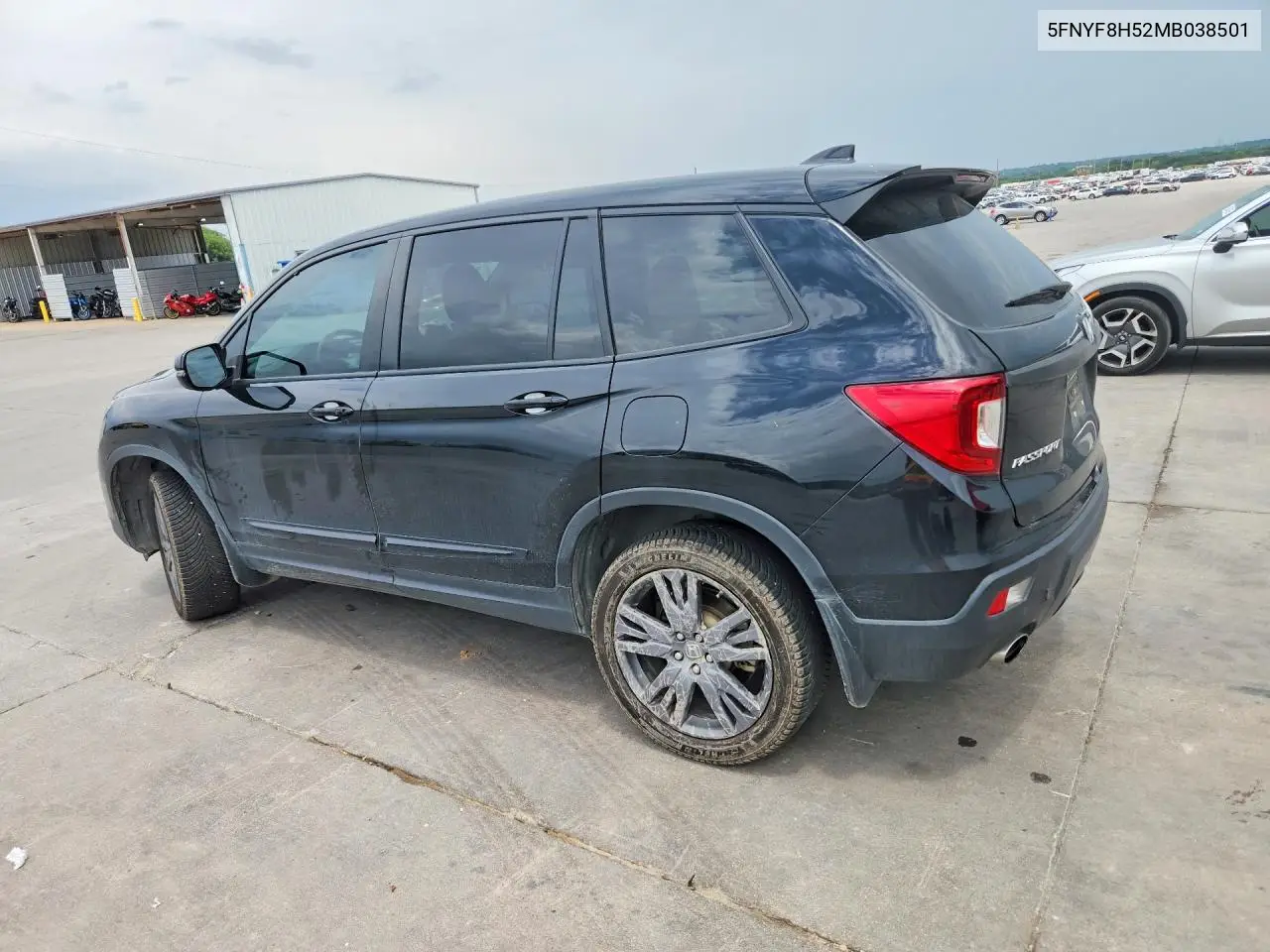 2021 Honda Passport Exl VIN: 5FNYF8H52MB038501 Lot: 54138376