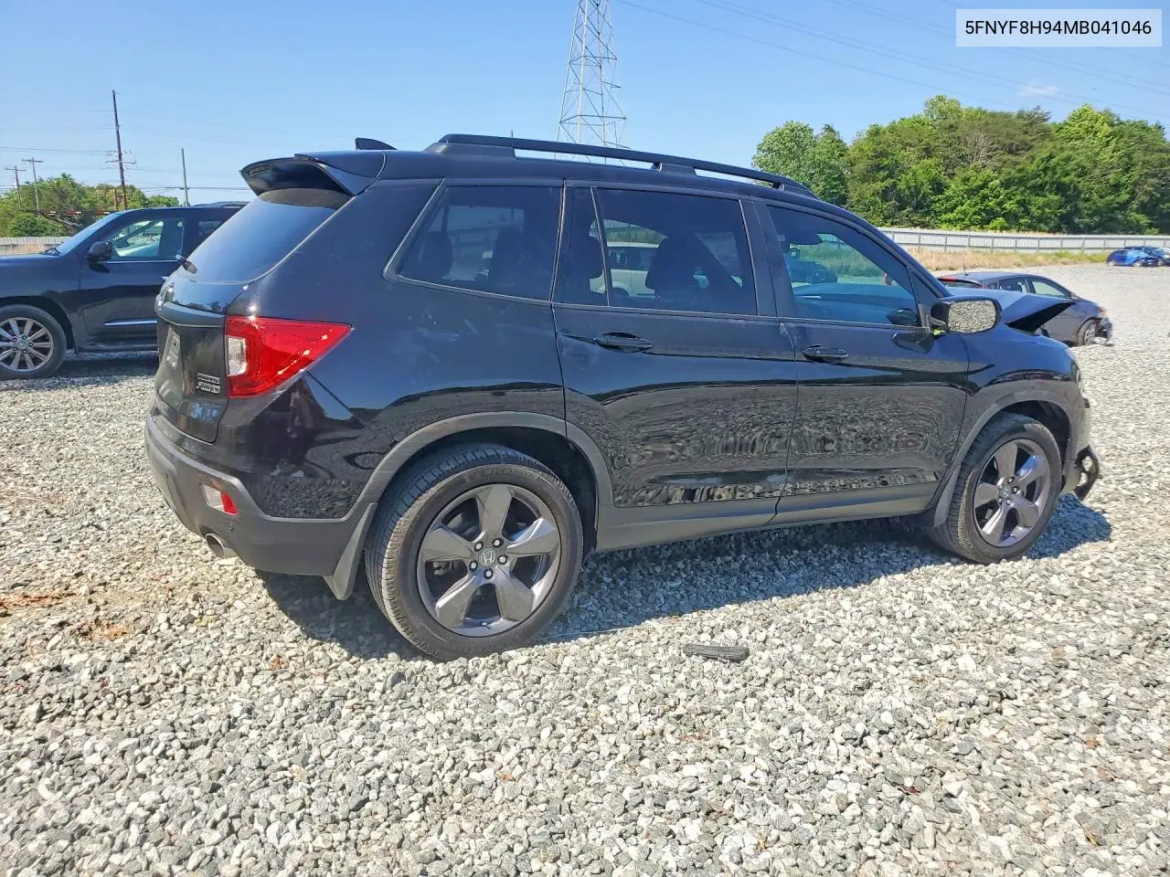 2021 Honda Passport Touring VIN: 5FNYF8H94MB041046 Lot: 54317566