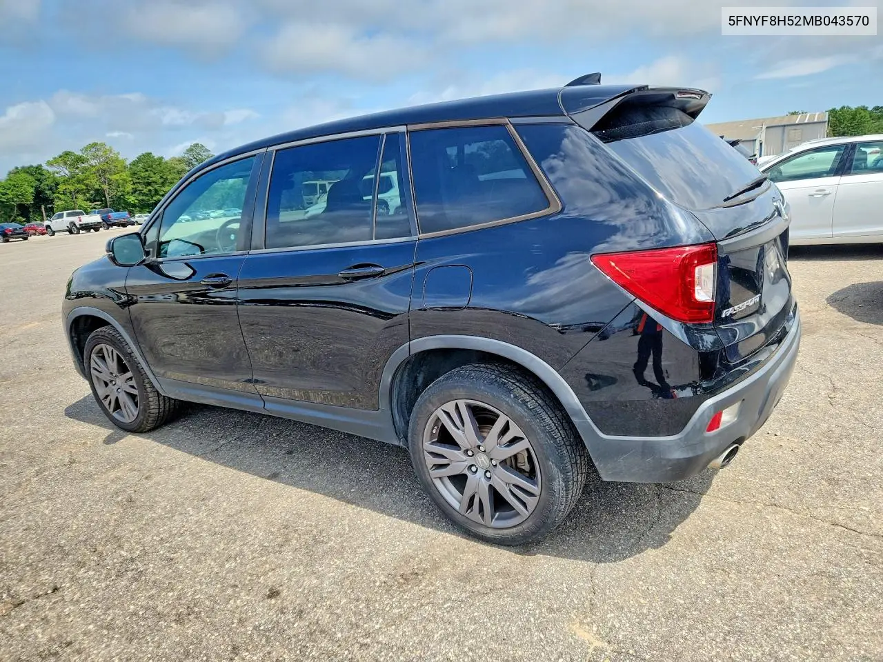 2021 Honda Passport Exl VIN: 5FNYF8H52MB043570 Lot: 55357226