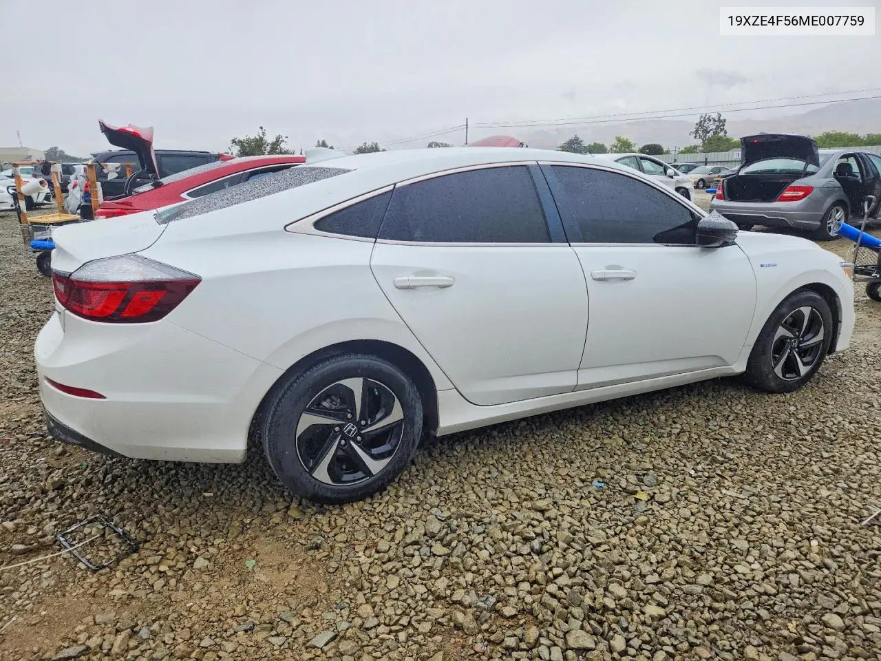2021 Honda Insight Ex VIN: 19XZE4F56ME007759 Lot: 55370106
