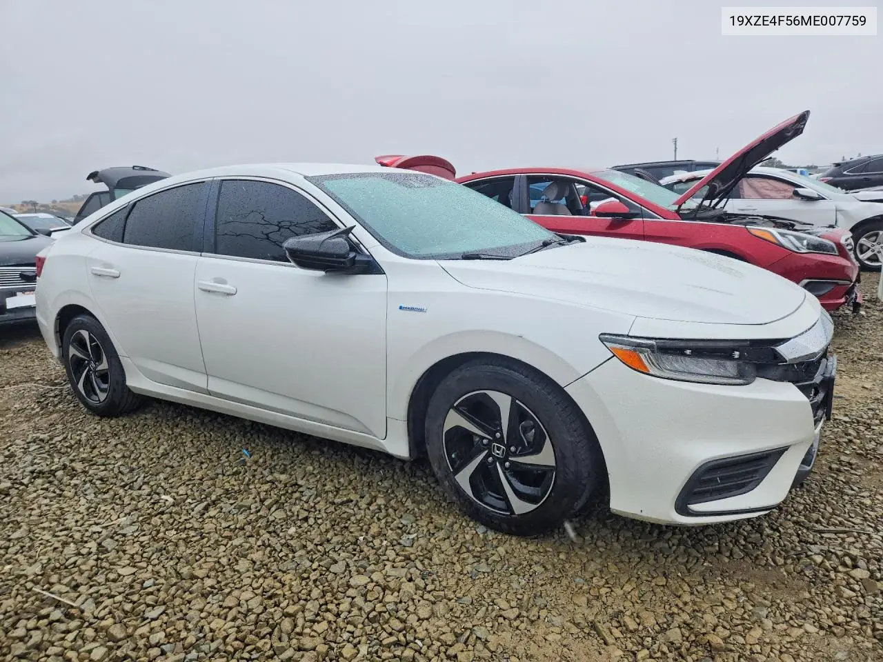 2021 Honda Insight Ex VIN: 19XZE4F56ME007759 Lot: 55370106