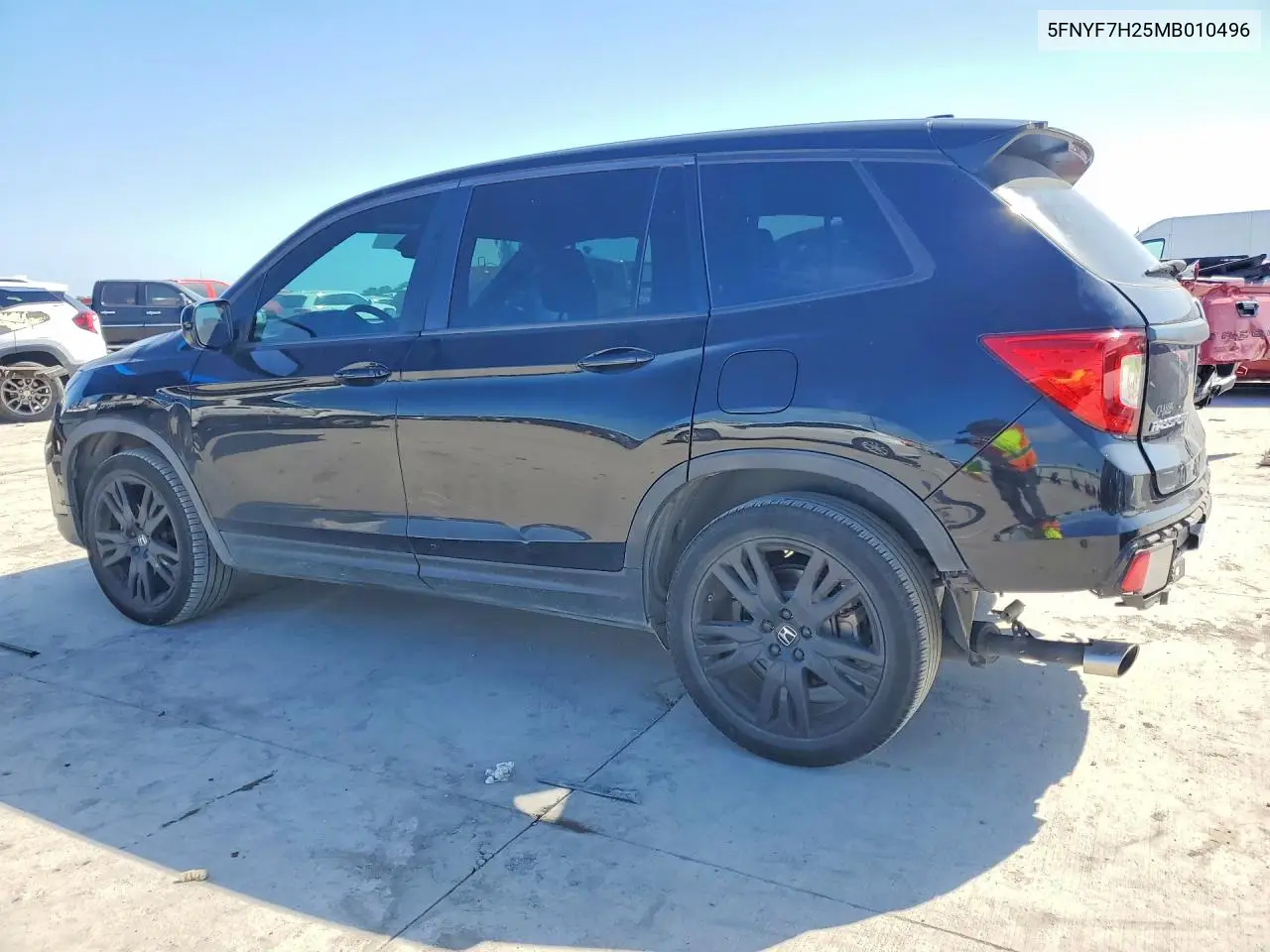 2021 Honda Passport Sport VIN: 5FNYF7H25MB010496 Lot: 55603026