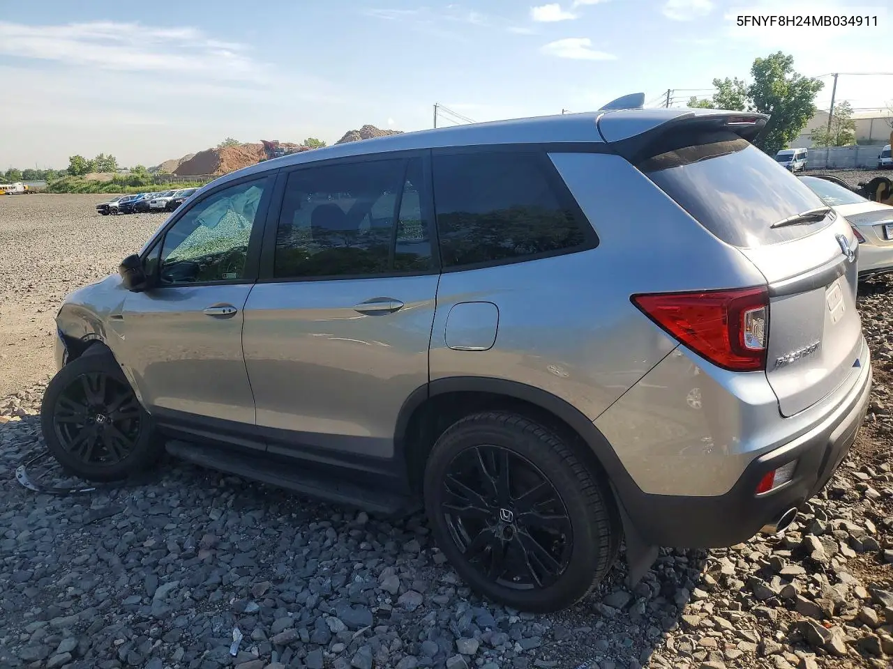 2021 Honda Passport Sport VIN: 5FNYF8H24MB034911 Lot: 57349946