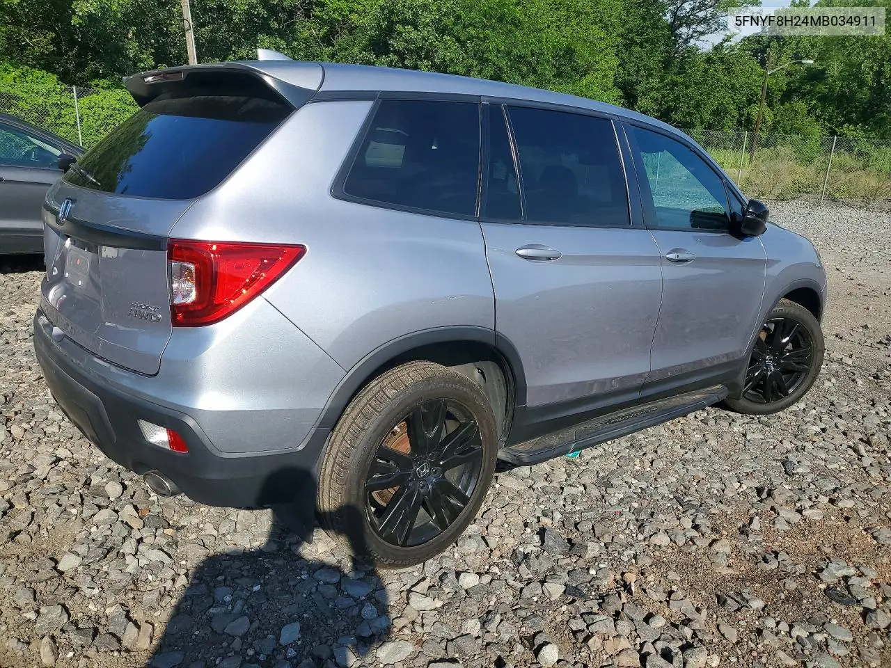 2021 Honda Passport Sport VIN: 5FNYF8H24MB034911 Lot: 57349946