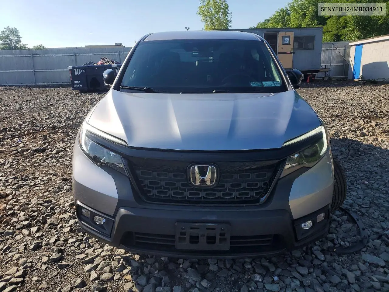 2021 Honda Passport Sport VIN: 5FNYF8H24MB034911 Lot: 57349946