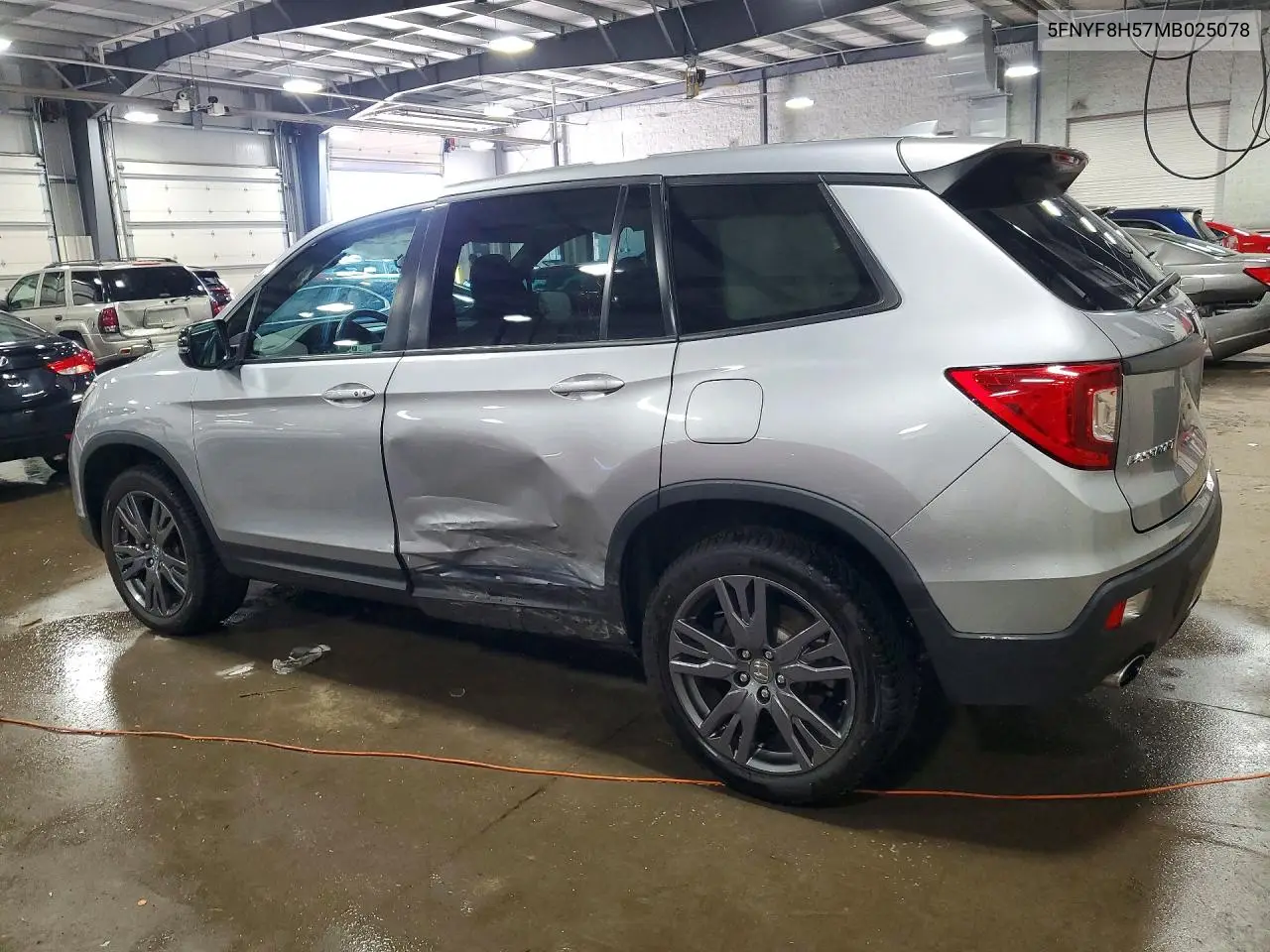 2021 Honda Passport Exl VIN: 5FNYF8H57MB025078 Lot: 57354516