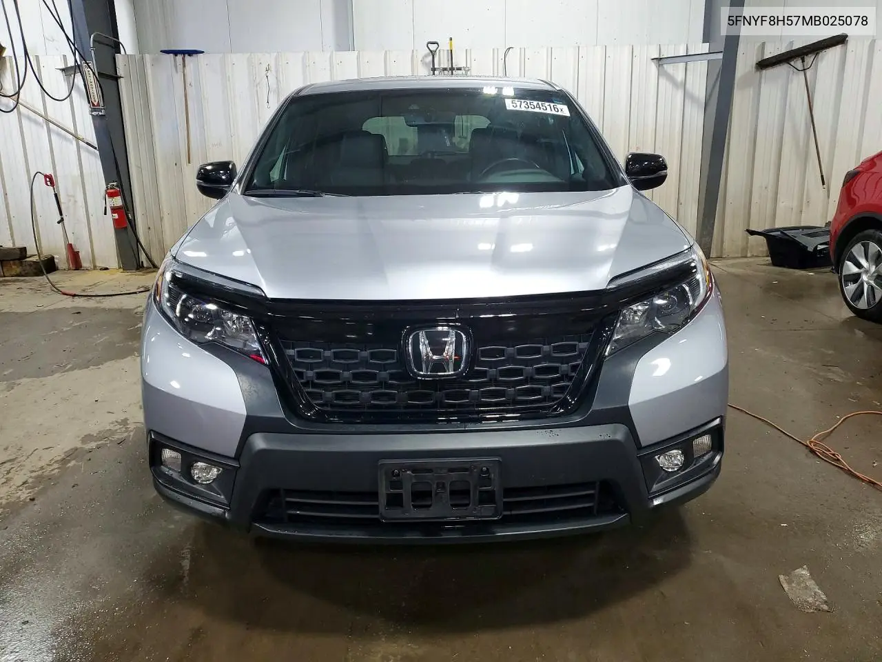 2021 Honda Passport Exl VIN: 5FNYF8H57MB025078 Lot: 57354516