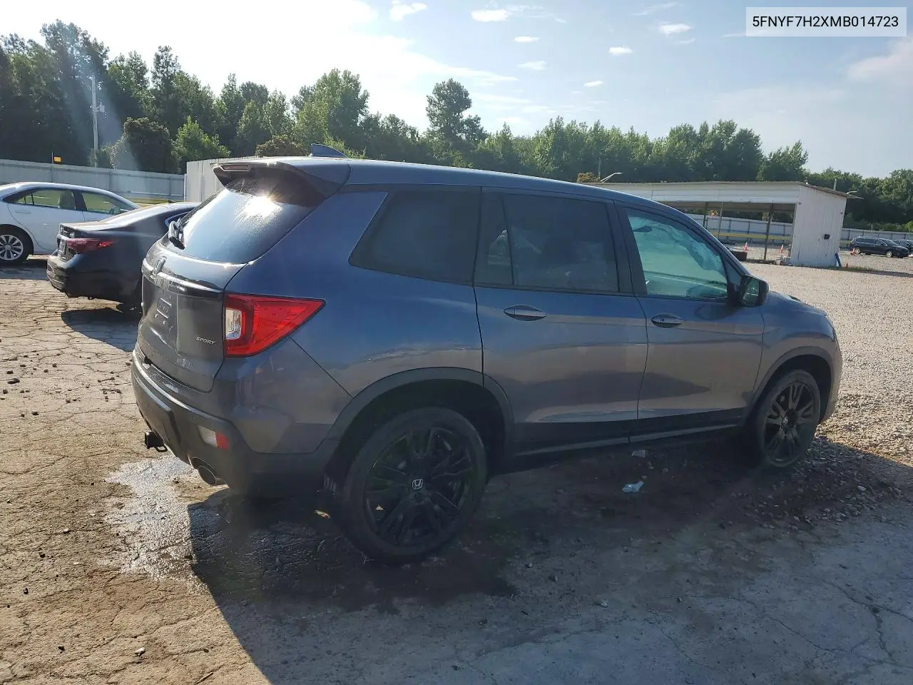 2021 Honda Passport Sport VIN: 5FNYF7H2XMB014723 Lot: 59693586