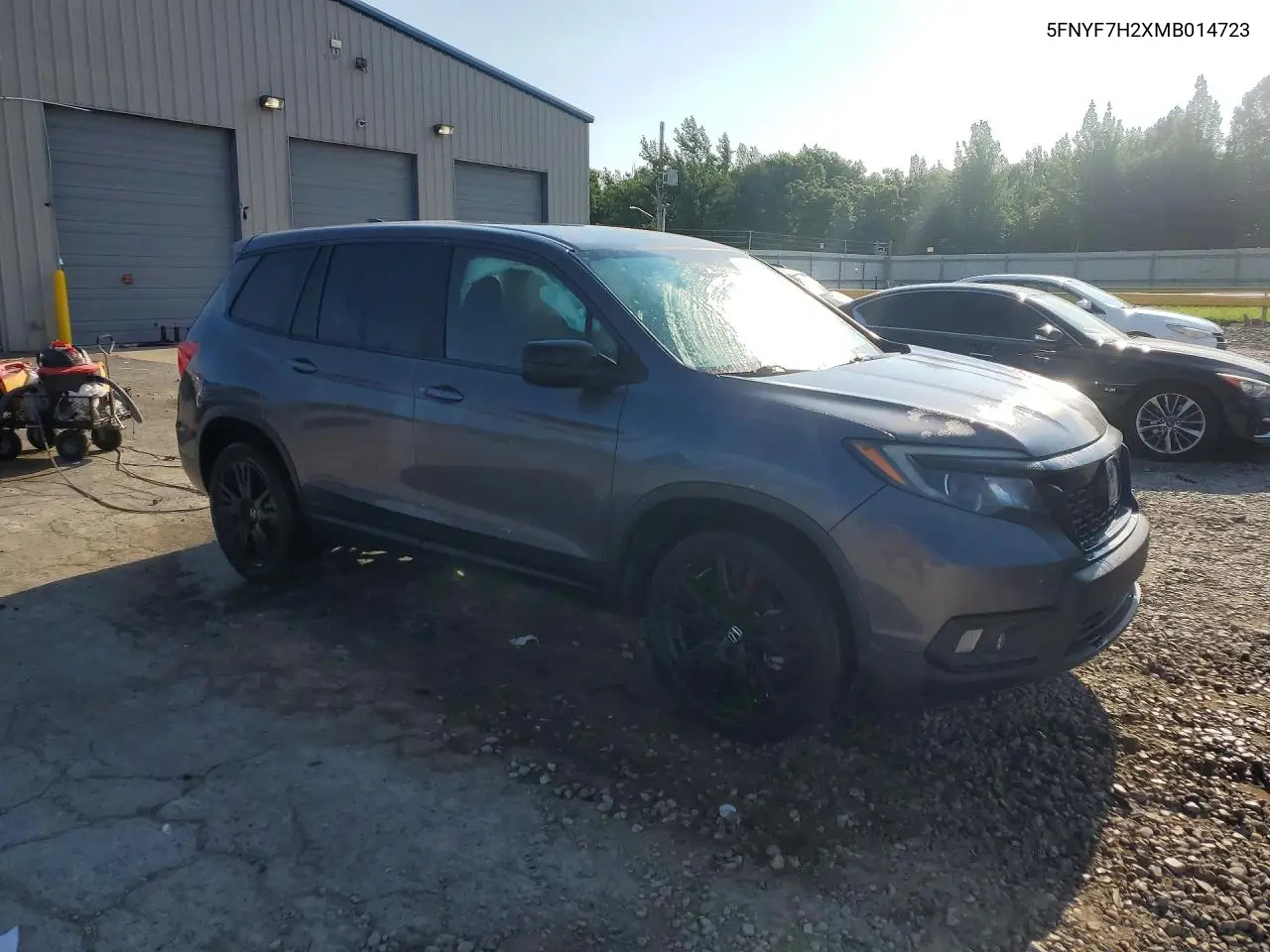2021 Honda Passport Sport VIN: 5FNYF7H2XMB014723 Lot: 59693586