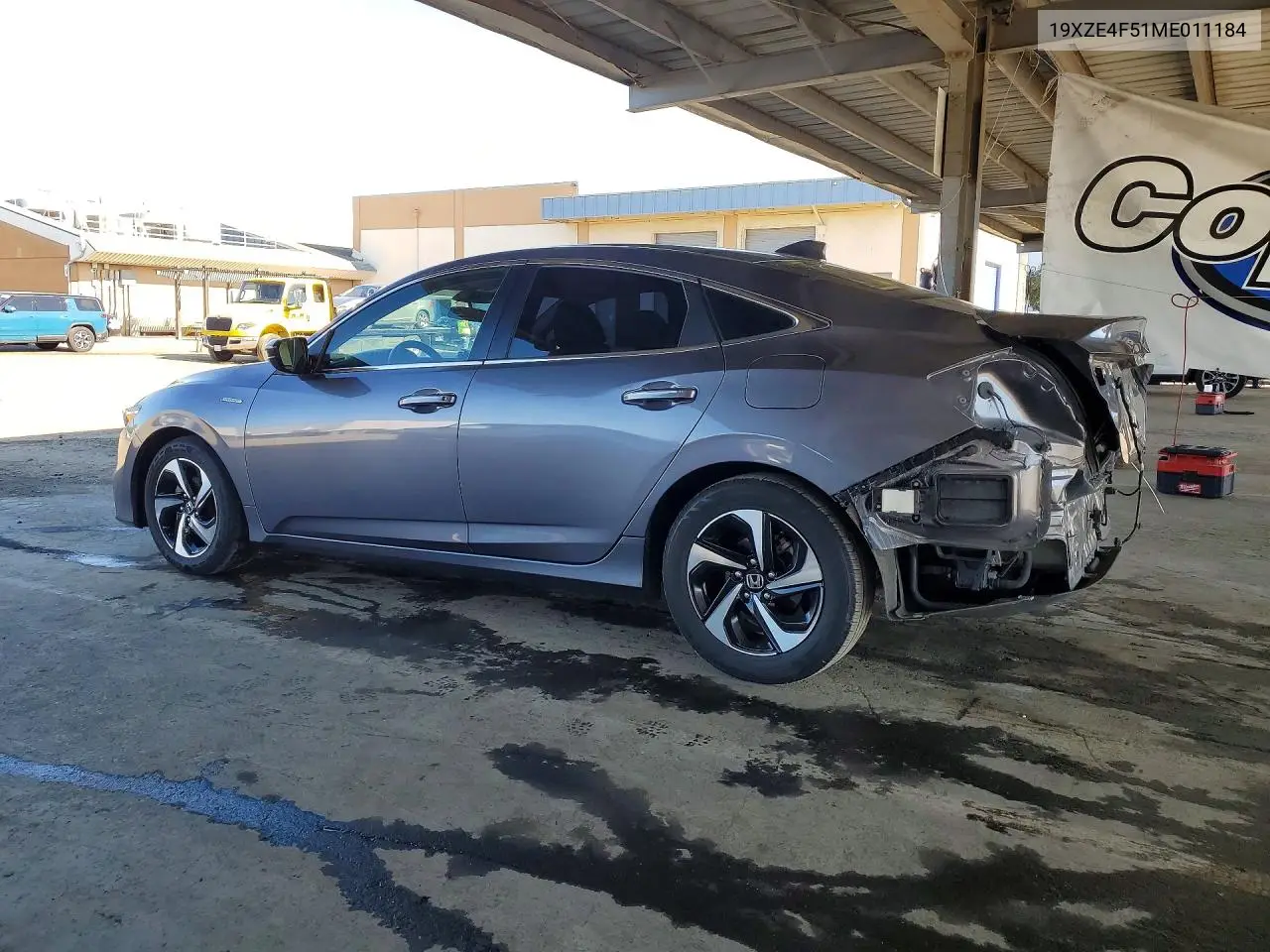 2021 Honda Insight Ex VIN: 19XZE4F51ME011184 Lot: 79591925