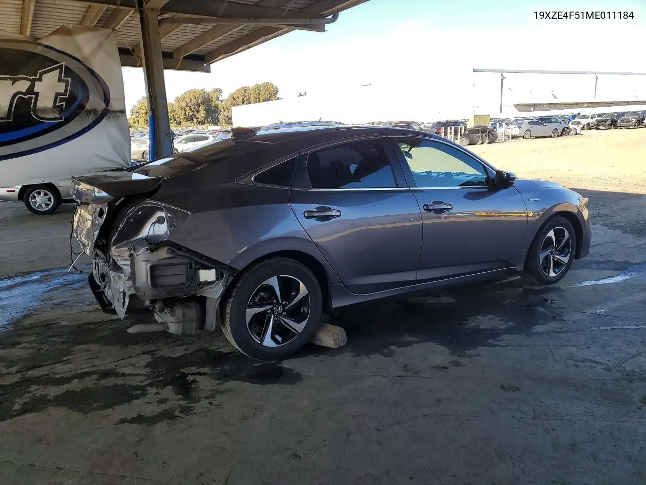 2021 Honda Insight Ex VIN: 19XZE4F51ME011184 Lot: 79591925