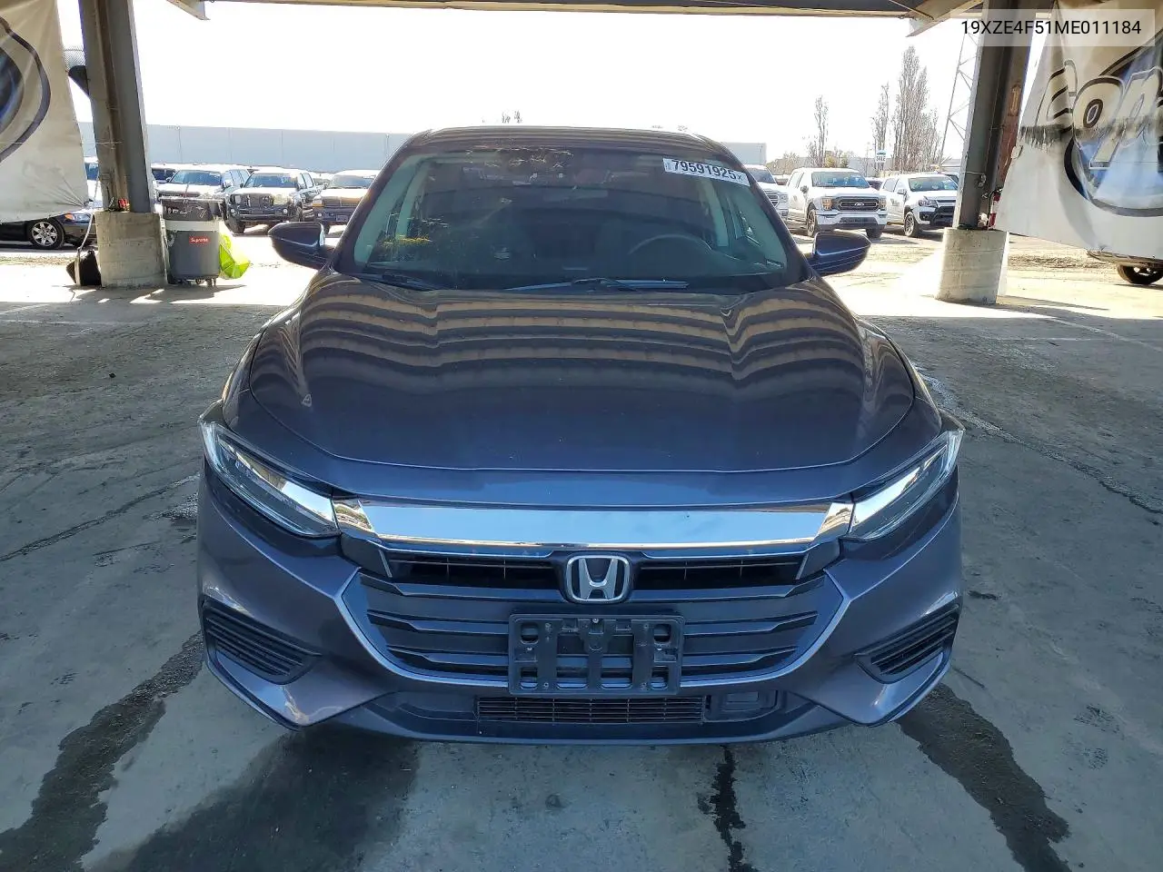 2021 Honda Insight Ex VIN: 19XZE4F51ME011184 Lot: 79591925