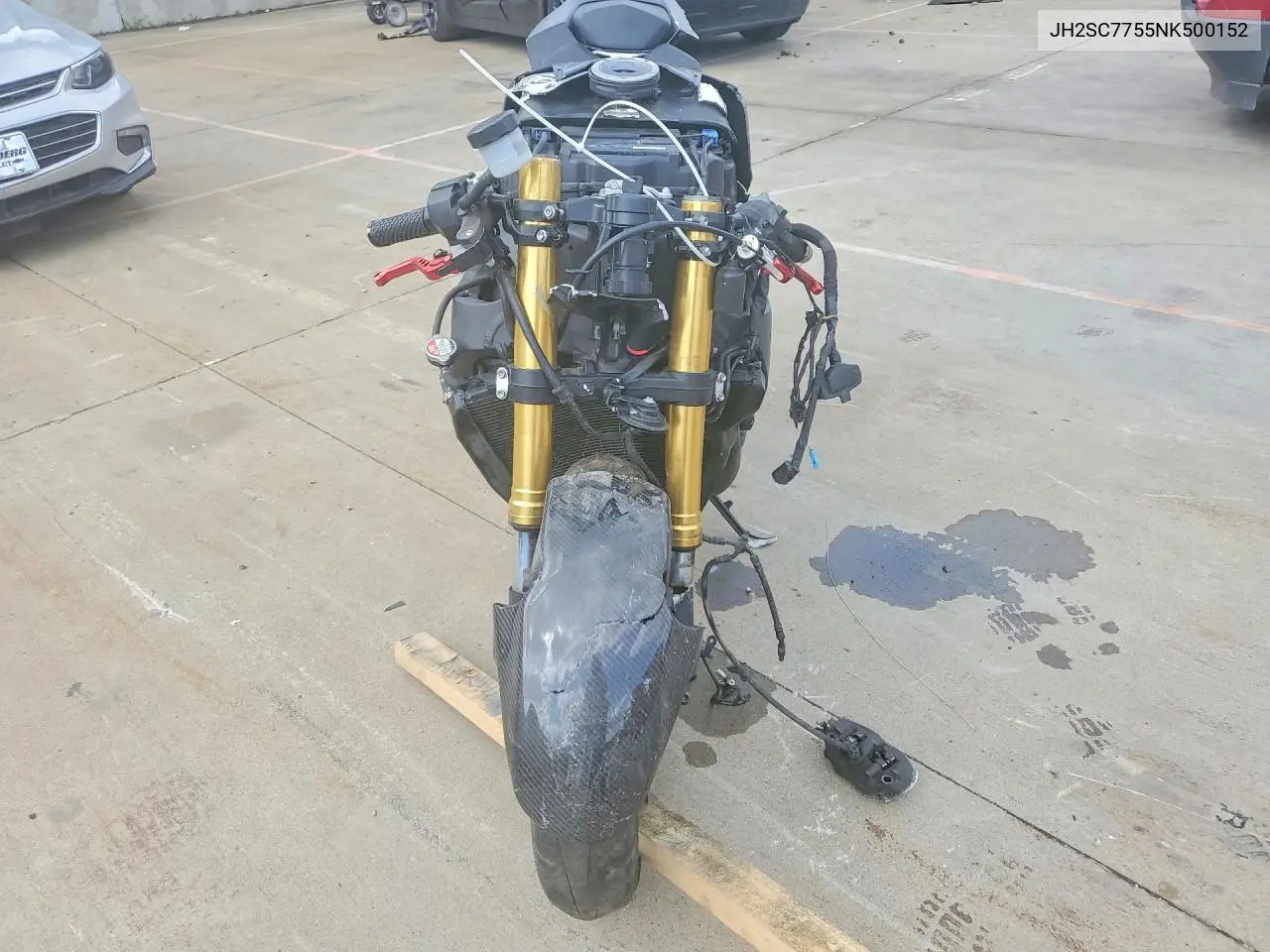 2022 Honda Cbr1000 Ra VIN: JH2SC7755NK500152 Lot: 51833756