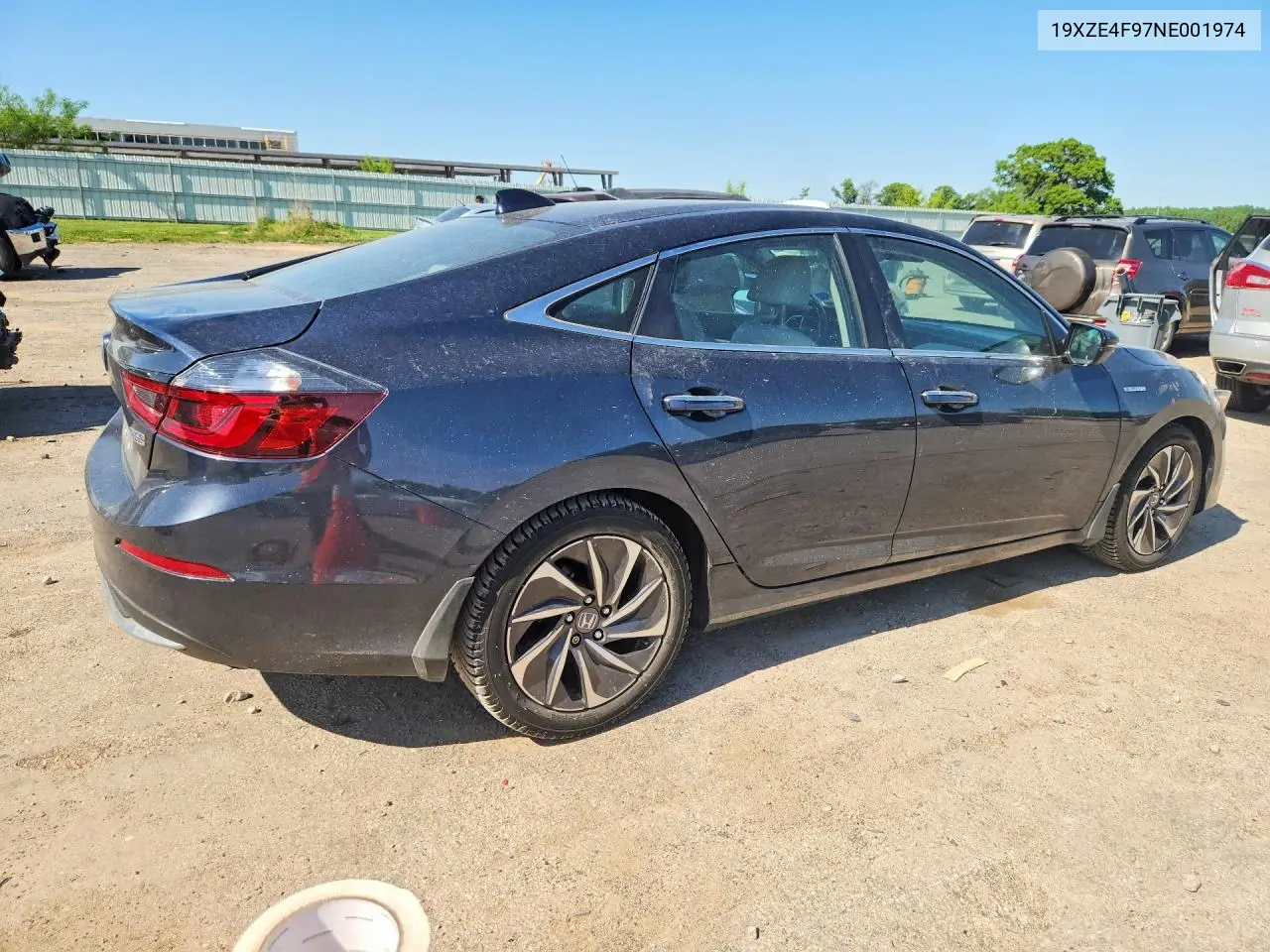 2022 Honda Insight Touring VIN: 19XZE4F97NE001974 Lot: 52584406